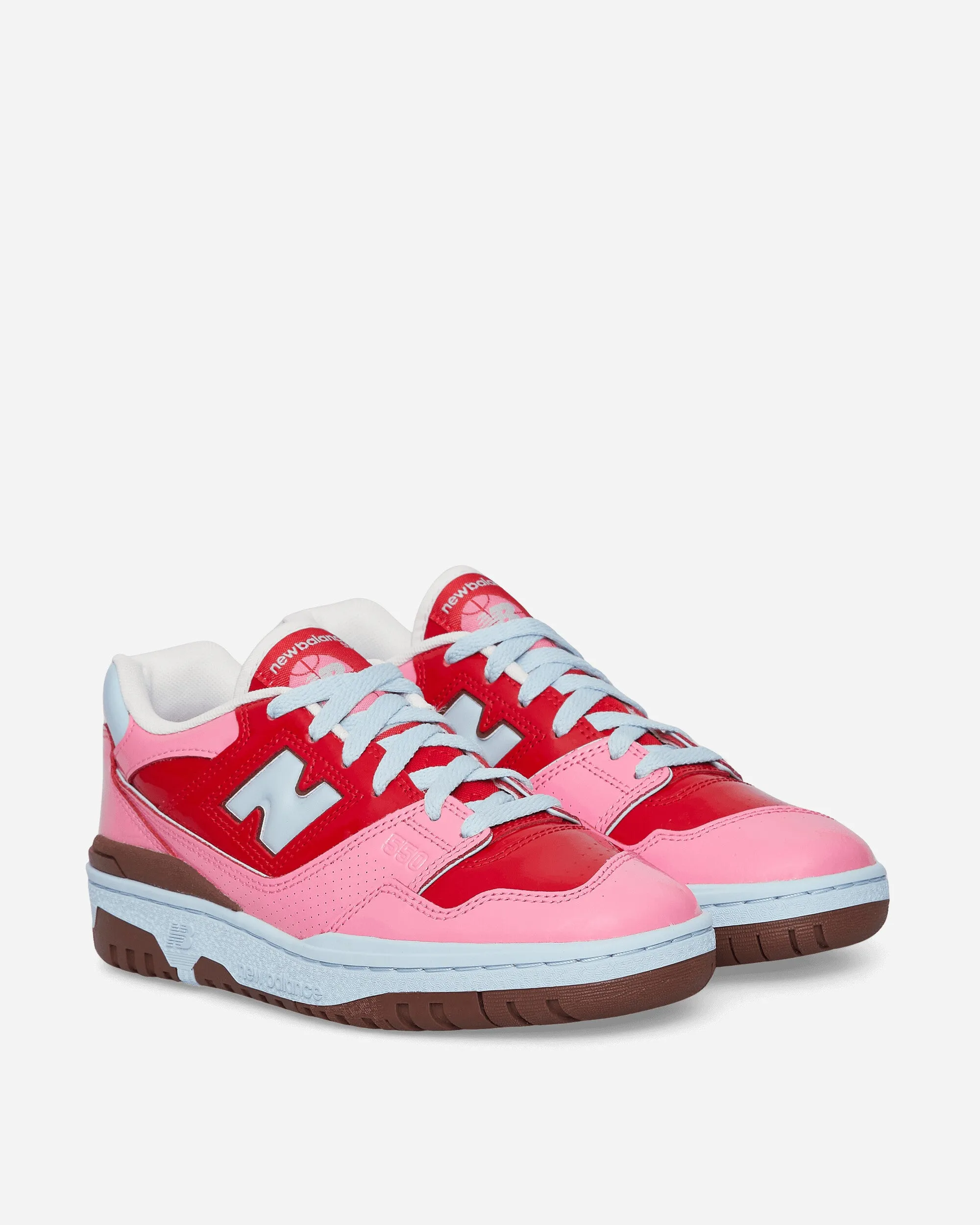 550 Sneakers Équipe Rouge / Rose