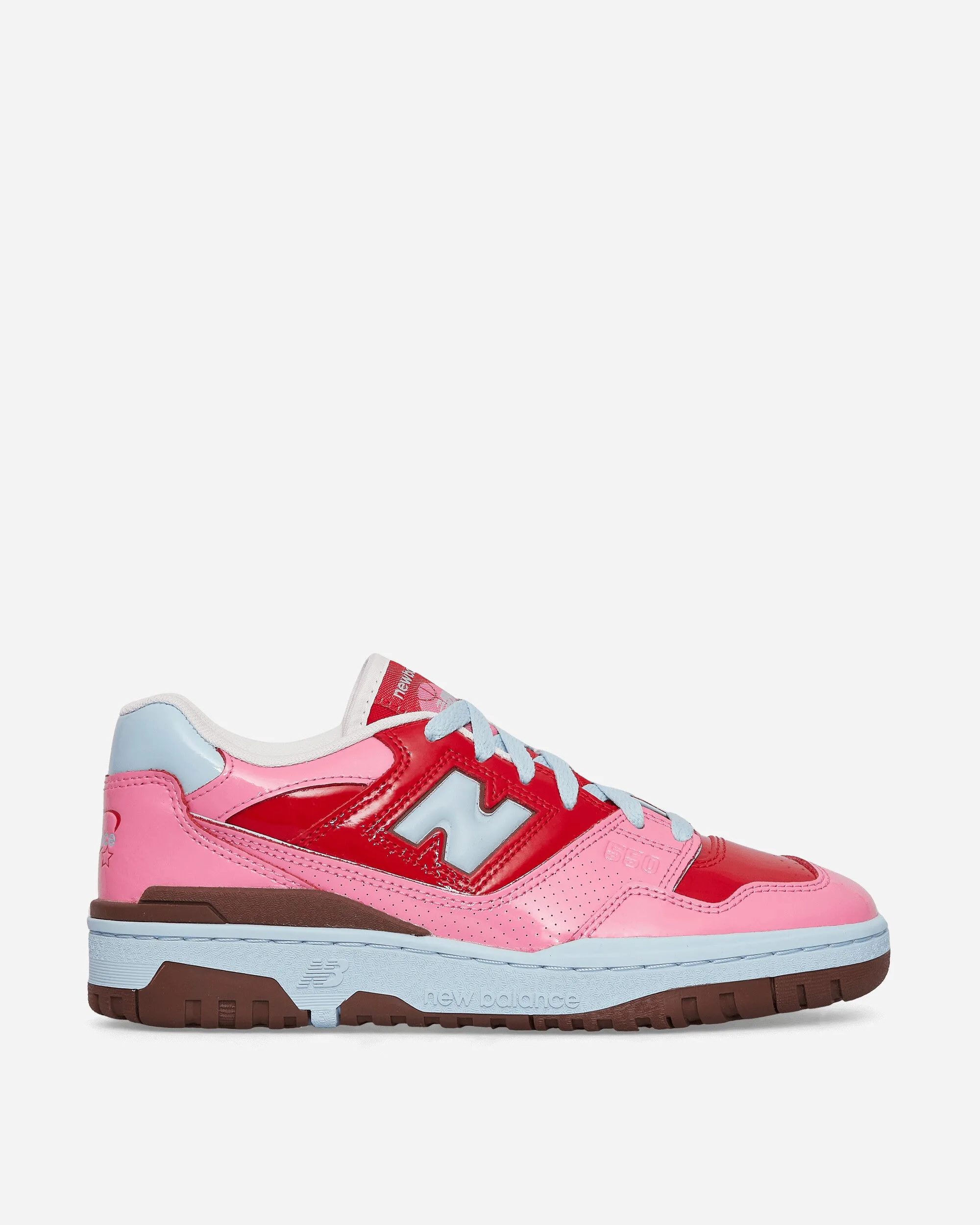 550 Sneakers Équipe Rouge / Rose