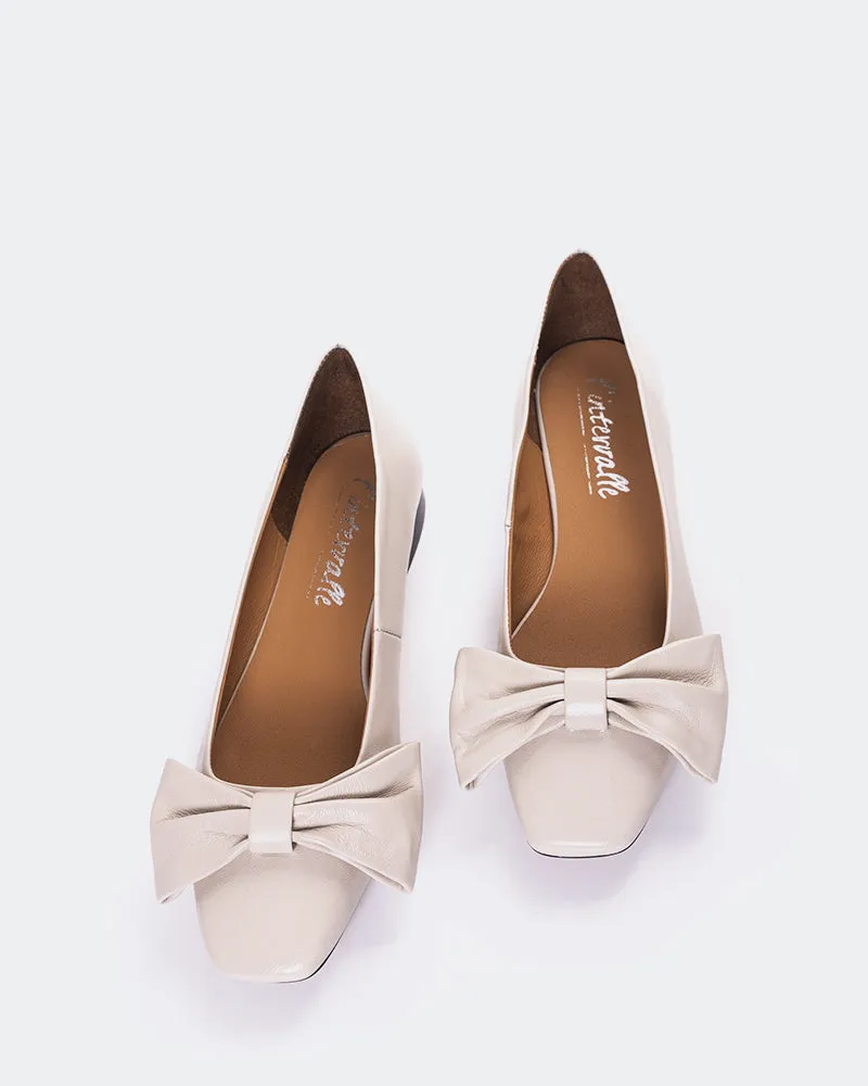 Cuir Admiralty Blanc Cassé