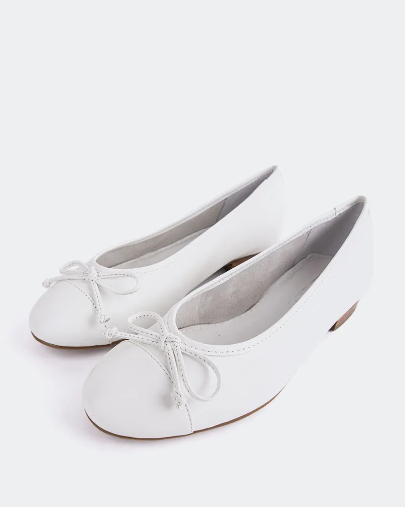 Alona Cuir Blanc