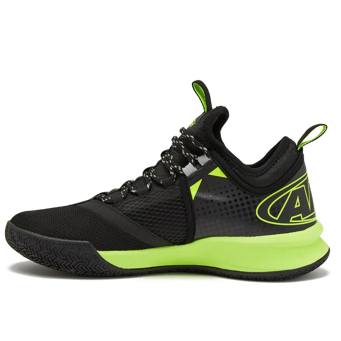 BASKETBALL AND-1 CHARGE POUR HOMME NOIR/JAUNE