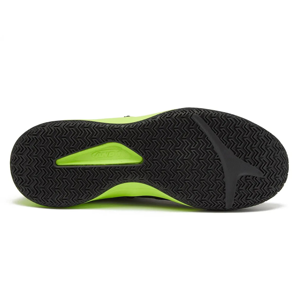 BASKETBALL AND-1 CHARGE POUR HOMME NOIR/JAUNE
