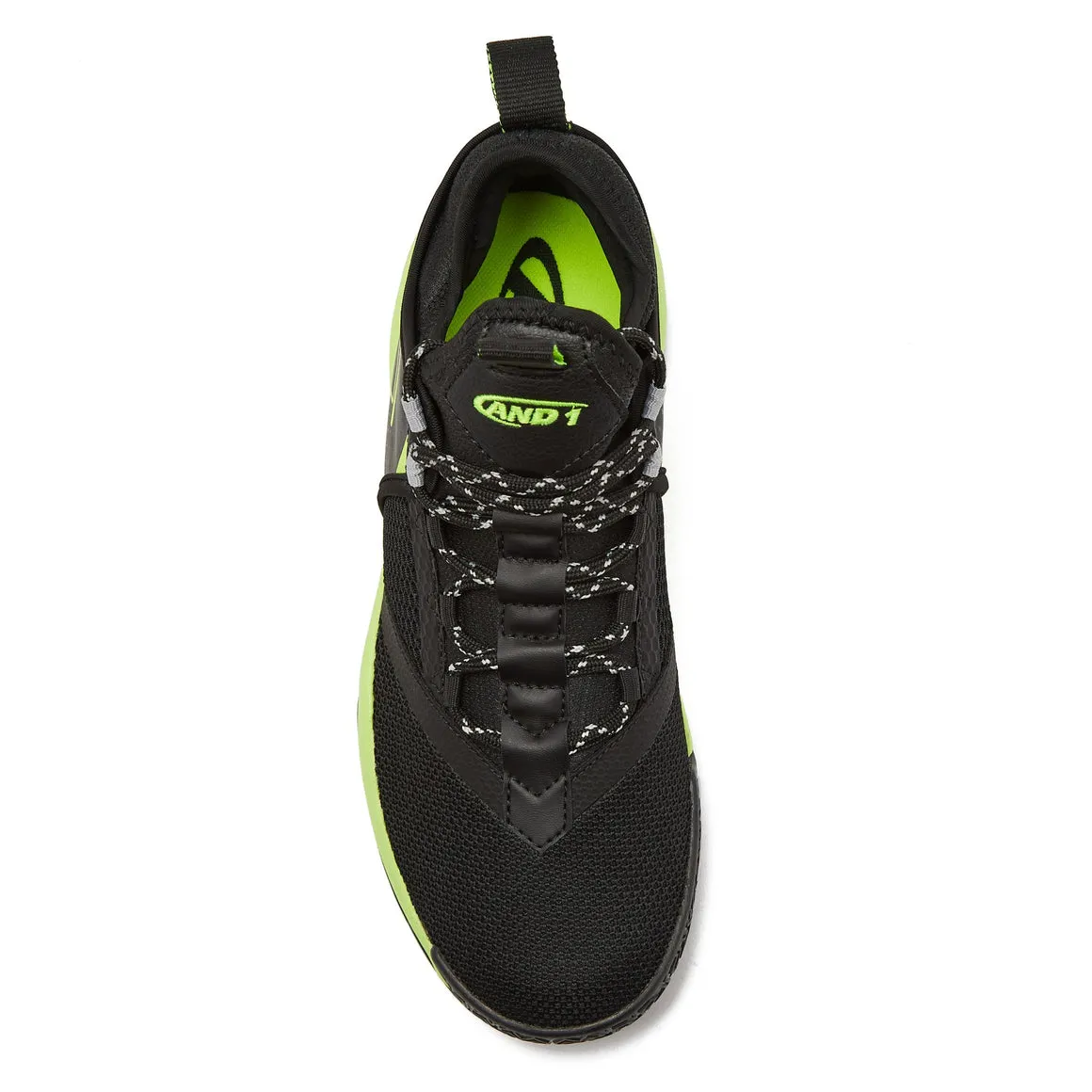 BASKETBALL AND-1 CHARGE POUR HOMME NOIR/JAUNE