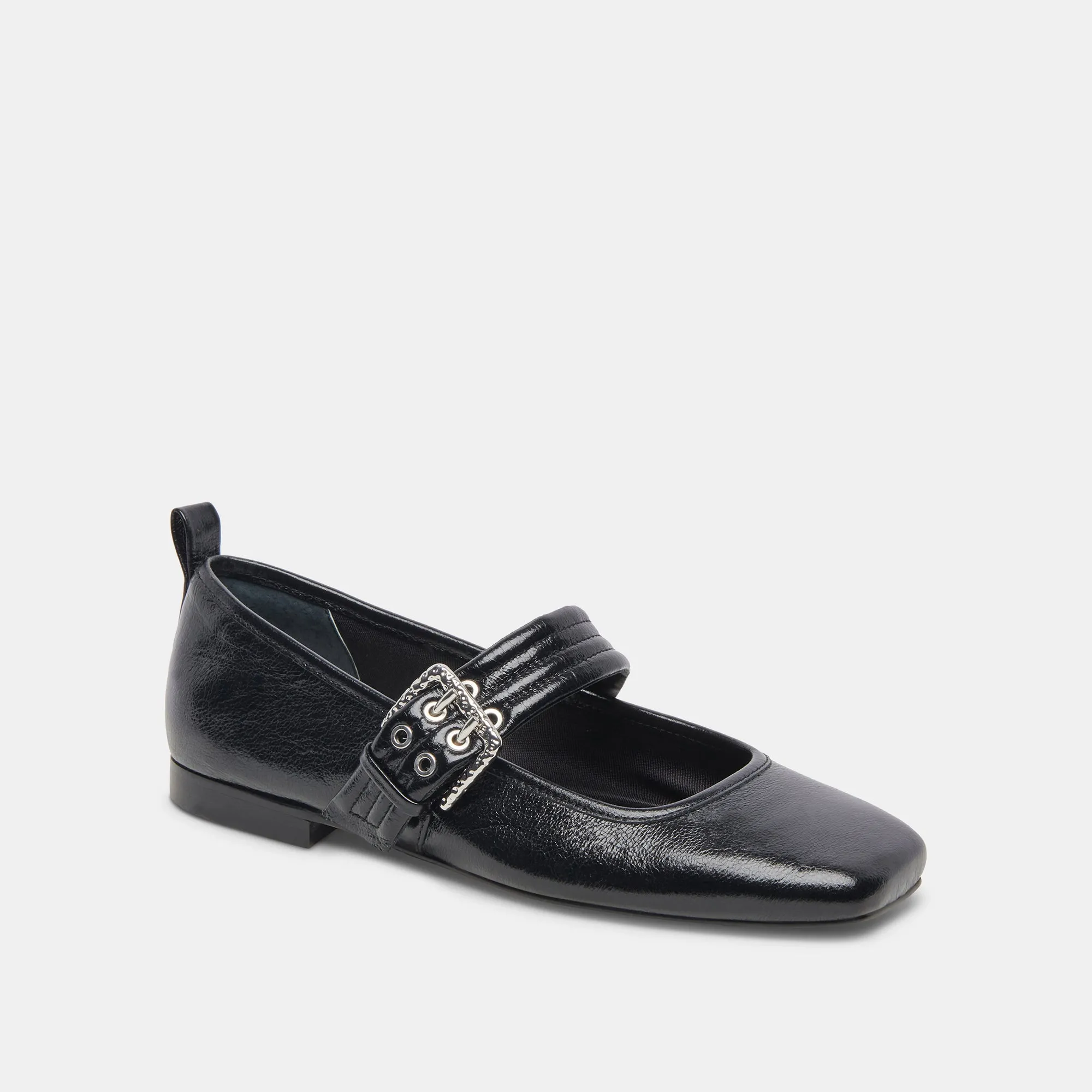 BALLERINES ARORA MIDNIGHT CRINKLE PATENT