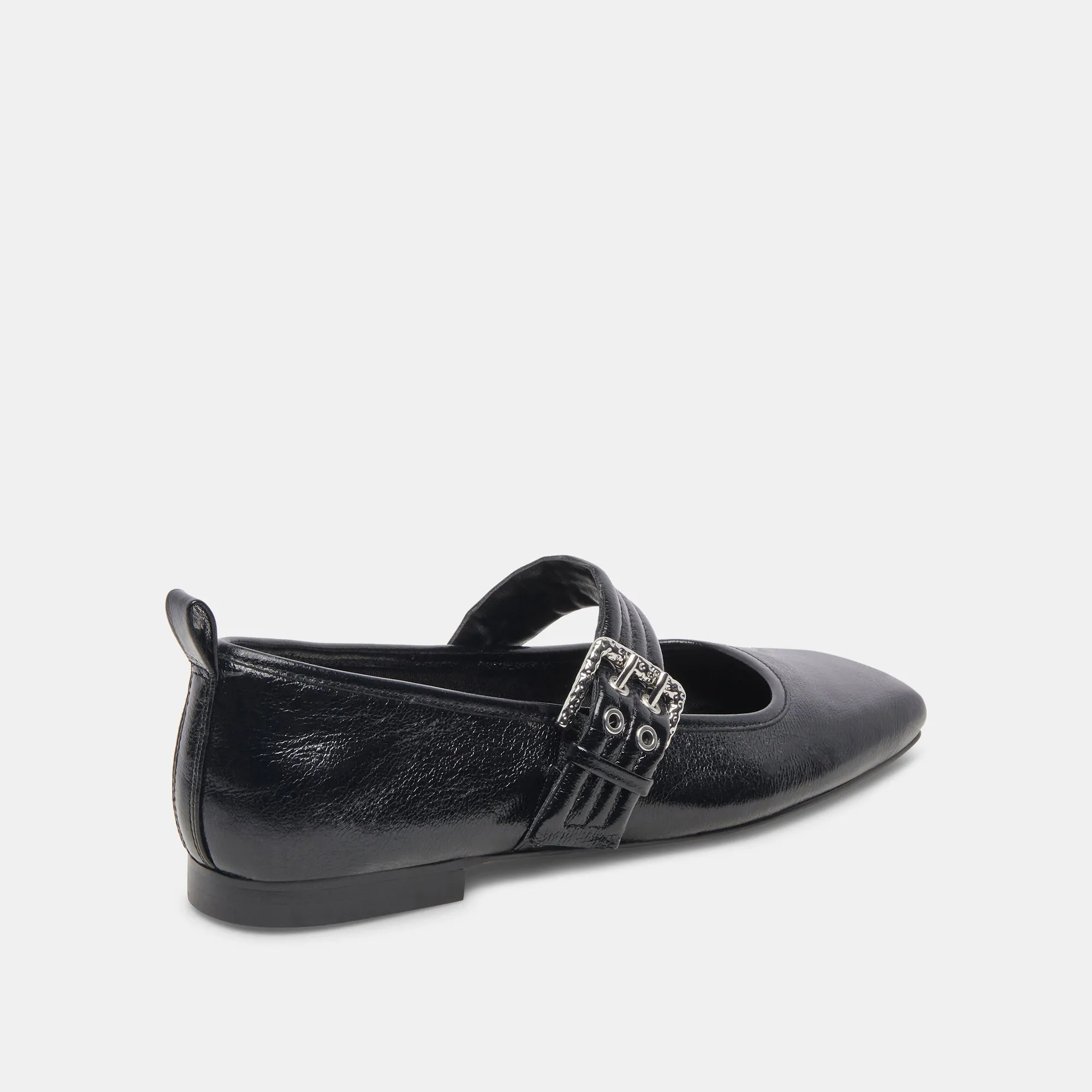 BALLERINES ARORA MIDNIGHT CRINKLE PATENT