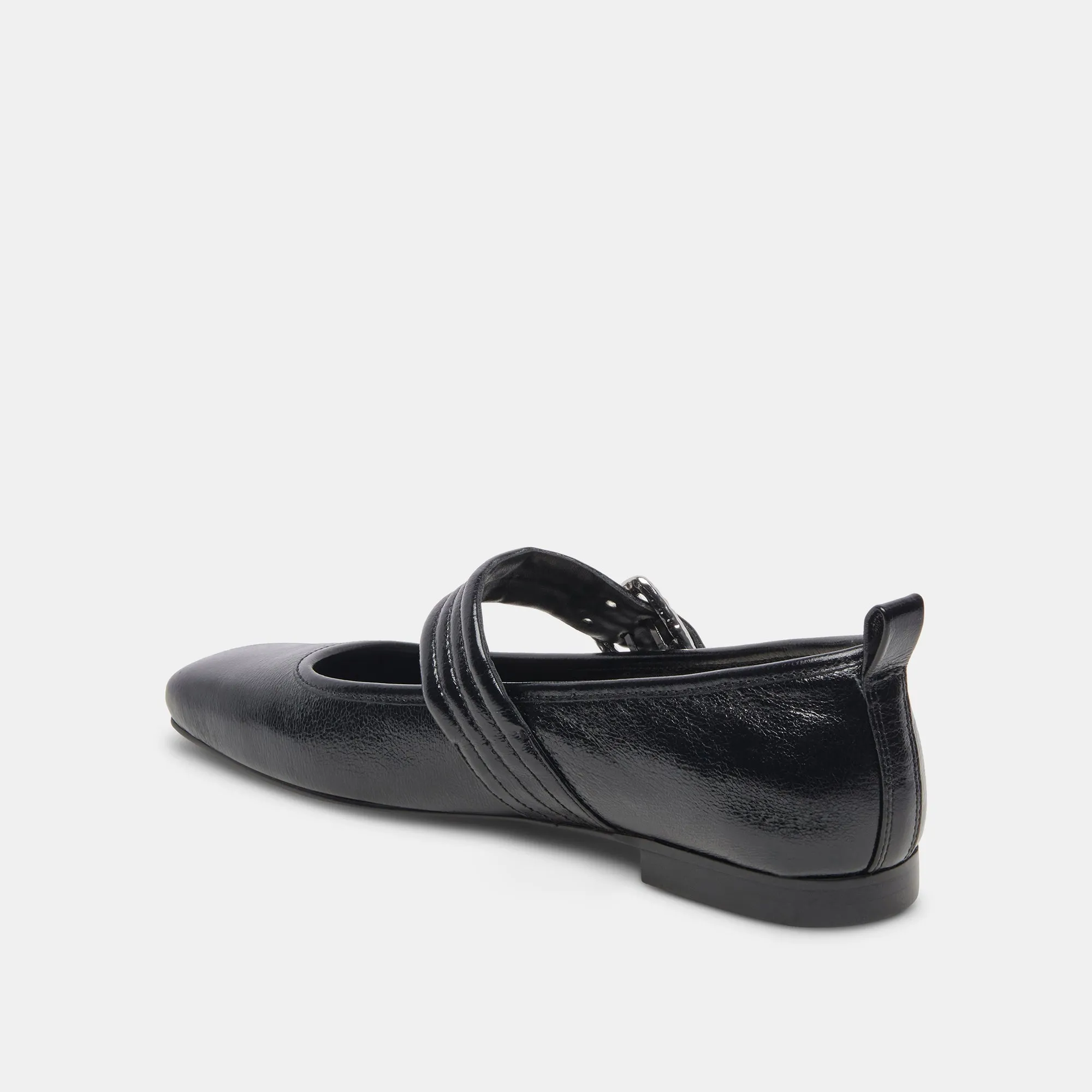 BALLERINES ARORA MIDNIGHT CRINKLE PATENT