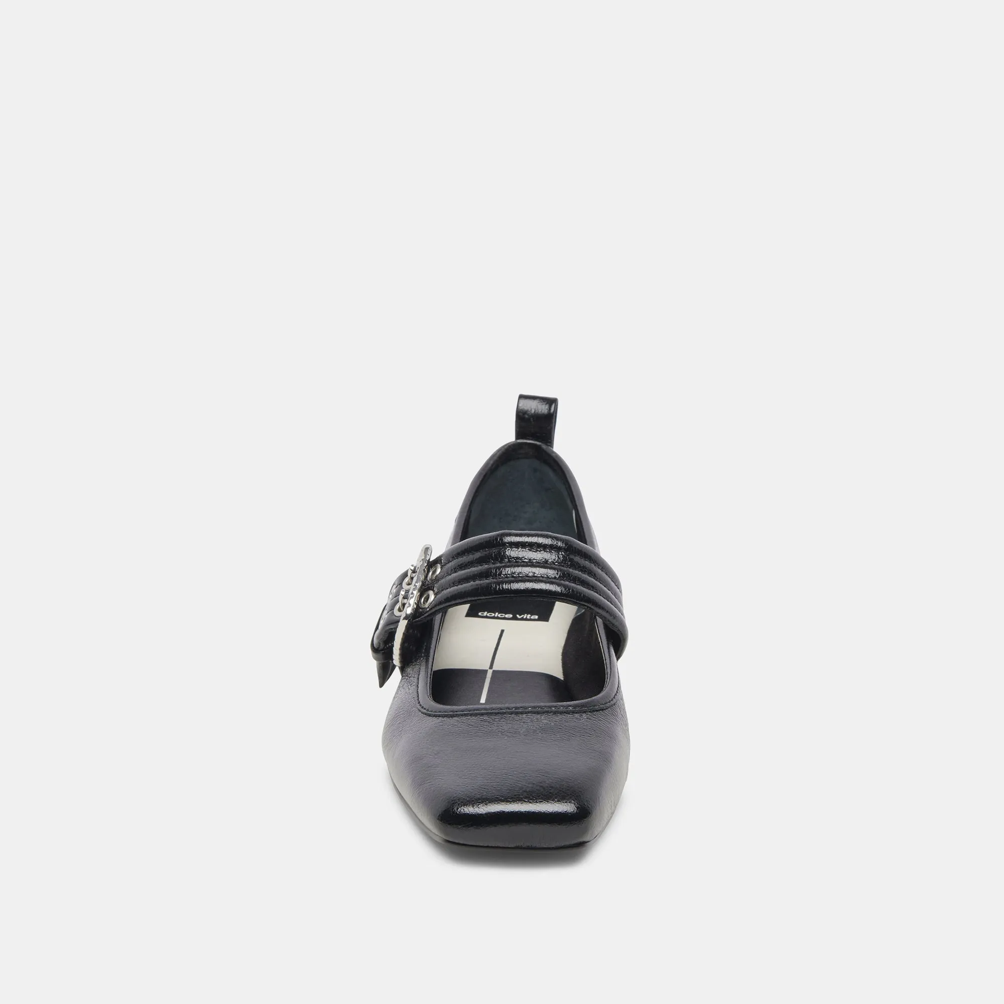 BALLERINES ARORA MIDNIGHT CRINKLE PATENT