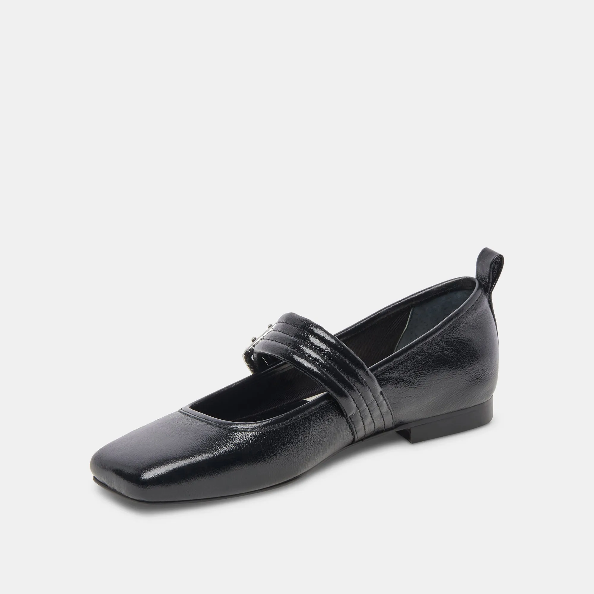 BALLERINES ARORA MIDNIGHT CRINKLE PATENT