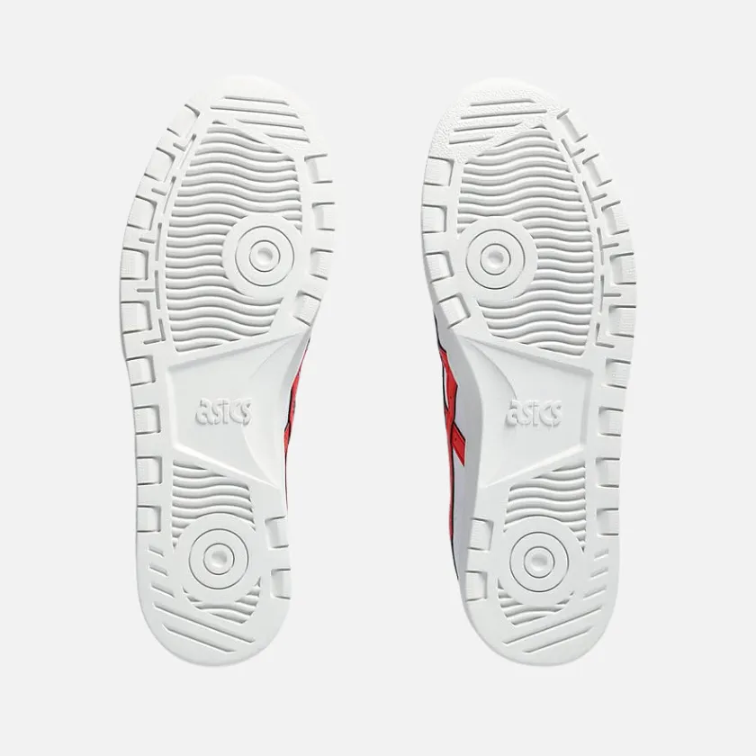 Chaussures de style de vie unisexes Asics JAPAN S - Blanc/Rouge vif