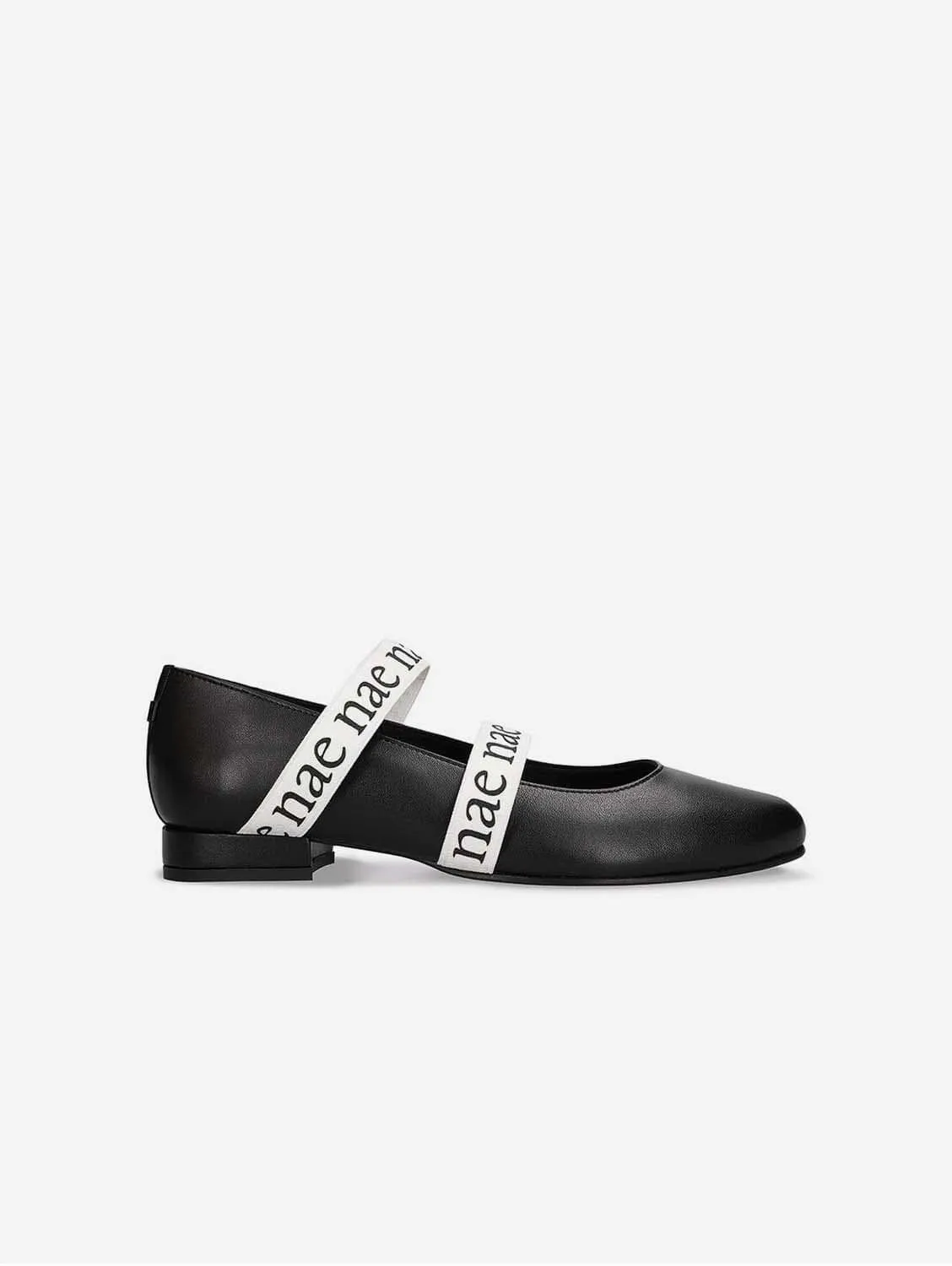 Escarpins à bride élastique en similicuir végan Aure Vegan | Noir