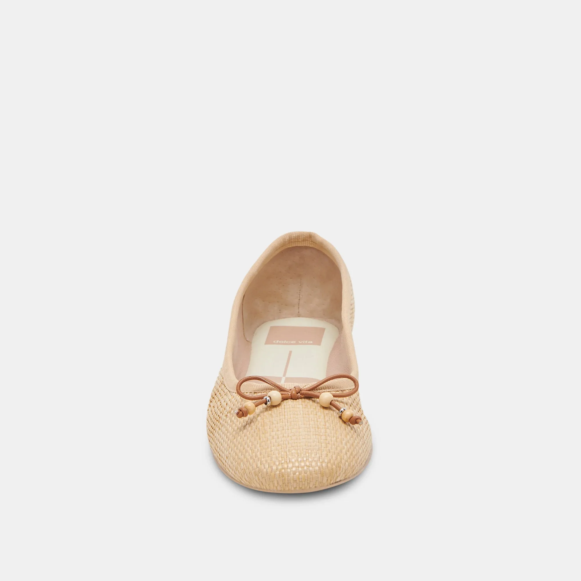 BALLERINES CACY EN RAFFIA NATUREL