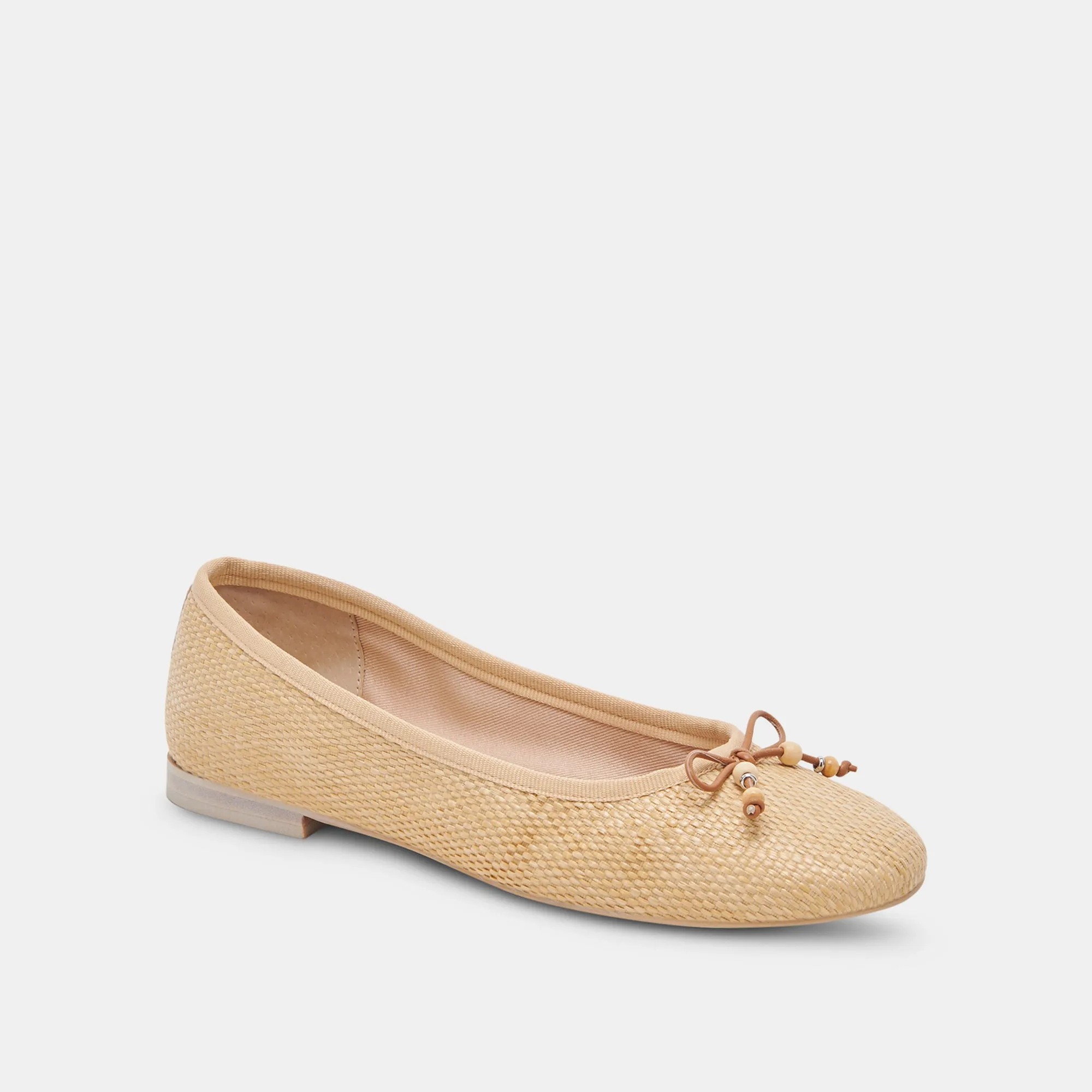 BALLERINES CACY EN RAFFIA NATUREL