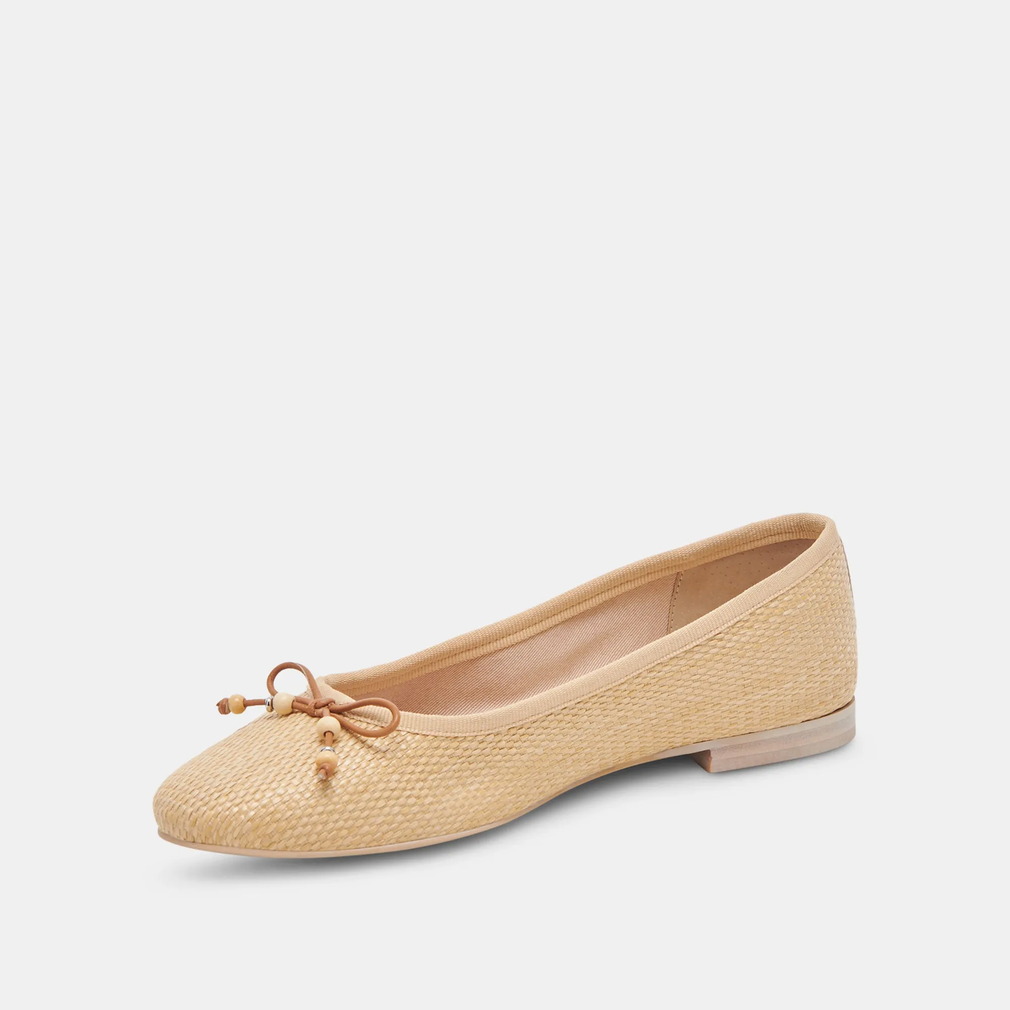 BALLERINES CACY EN RAFFIA NATUREL