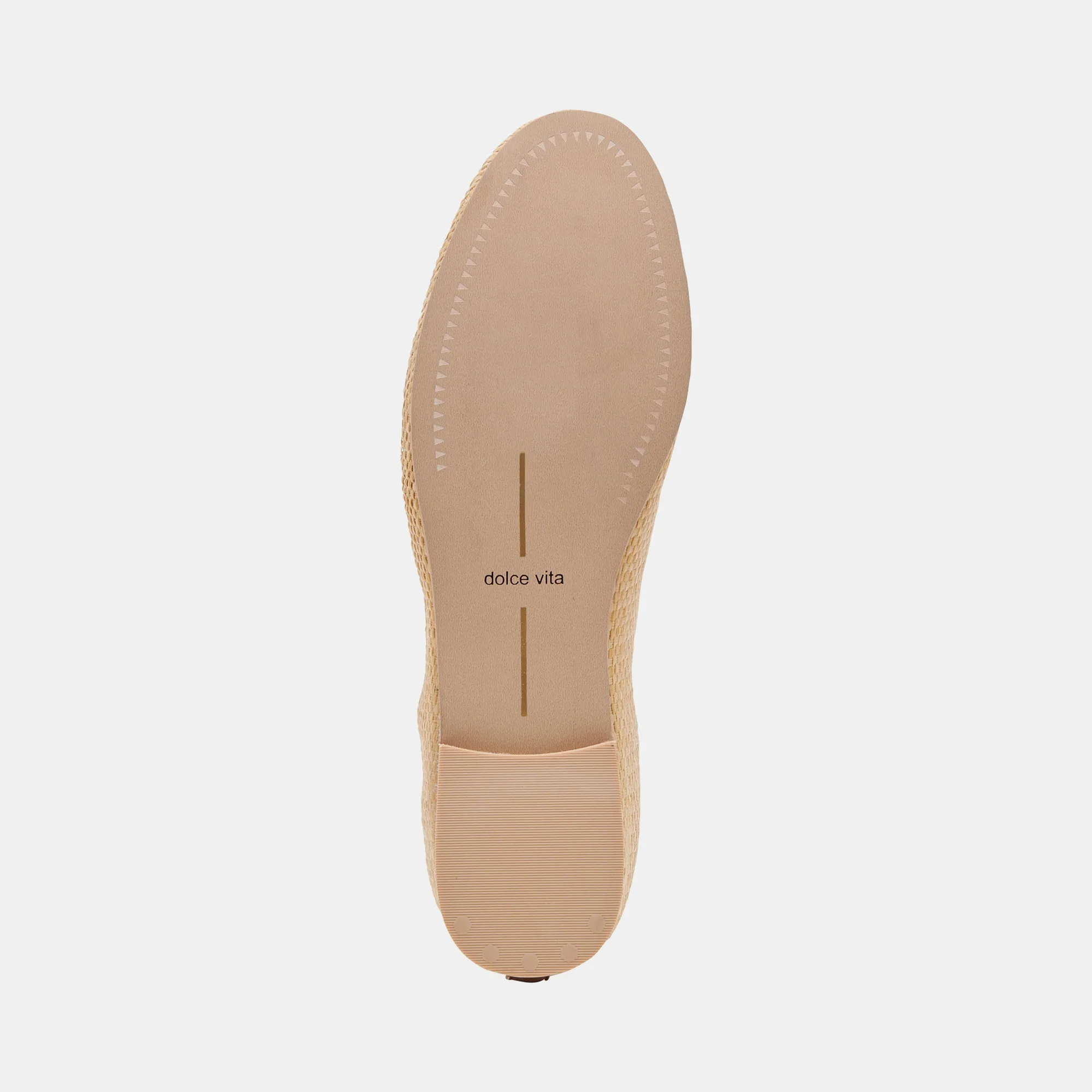 BALLERINES CACY EN RAFFIA NATUREL