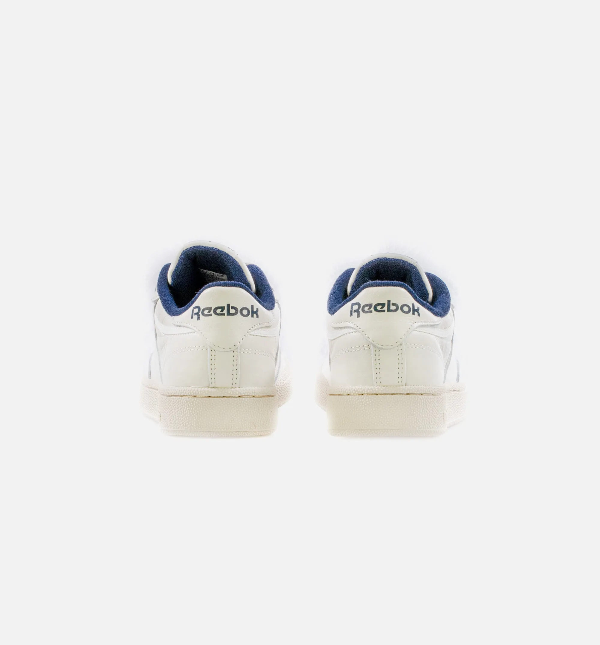 Chaussure de style vintage Club C 85 pour homme - Blanc/Bleu marine