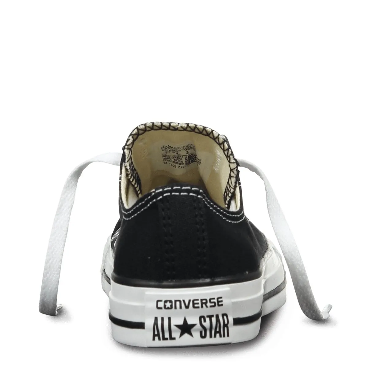 CONVERSE CHUCK TAYLOR ALL STAR BASSE FEMME NOIR/BLANC