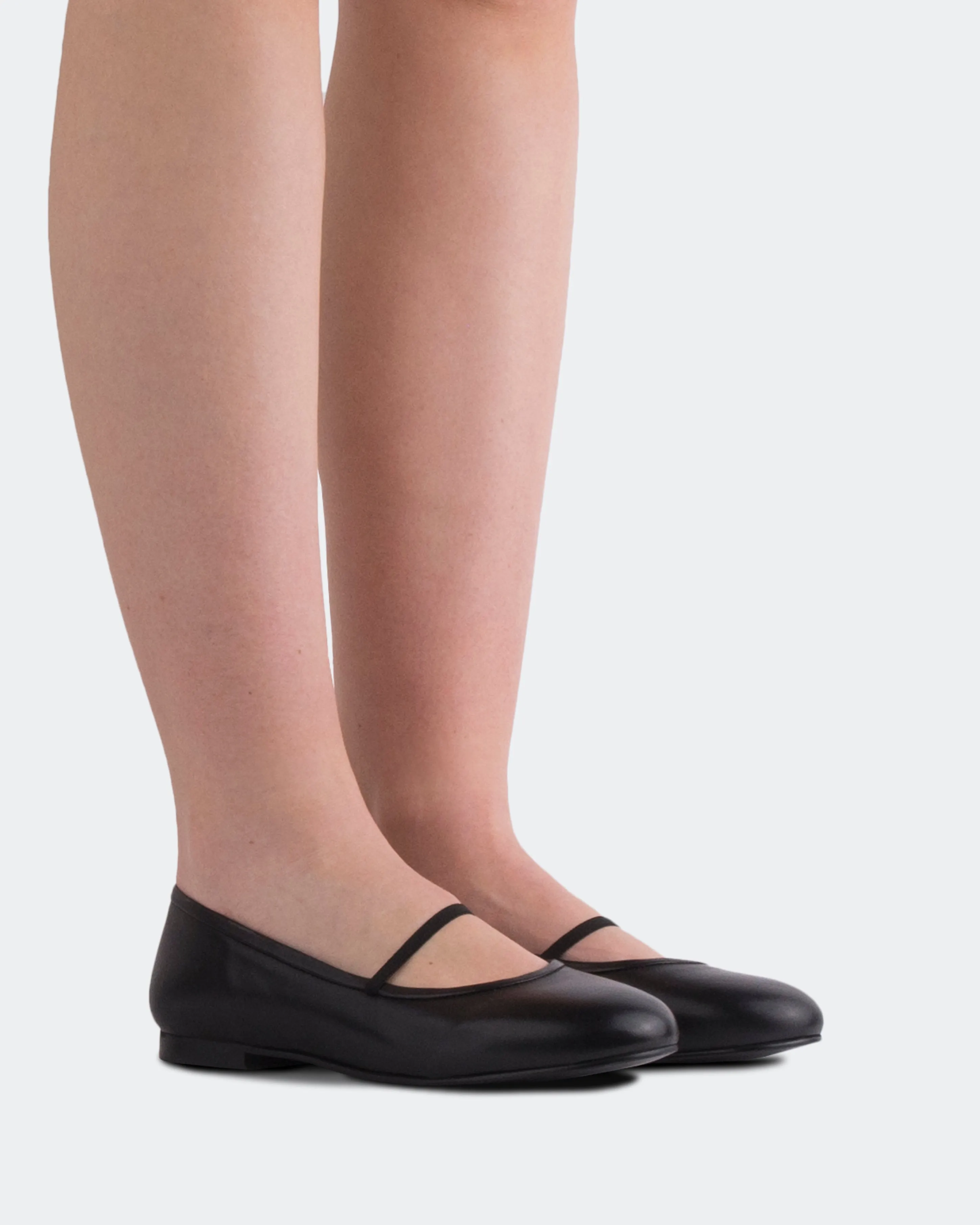 Darcey en cuir noir