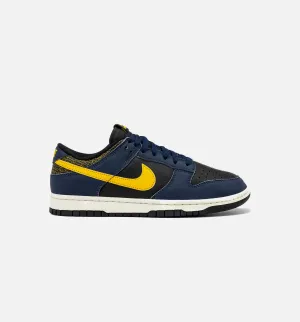 Chaussure de style de vie Dunk Low Midnight Navy et Tour Yellow pour Homme - Noir/Midnight Navy/Sail/Tour Yellow Livraison gratuite