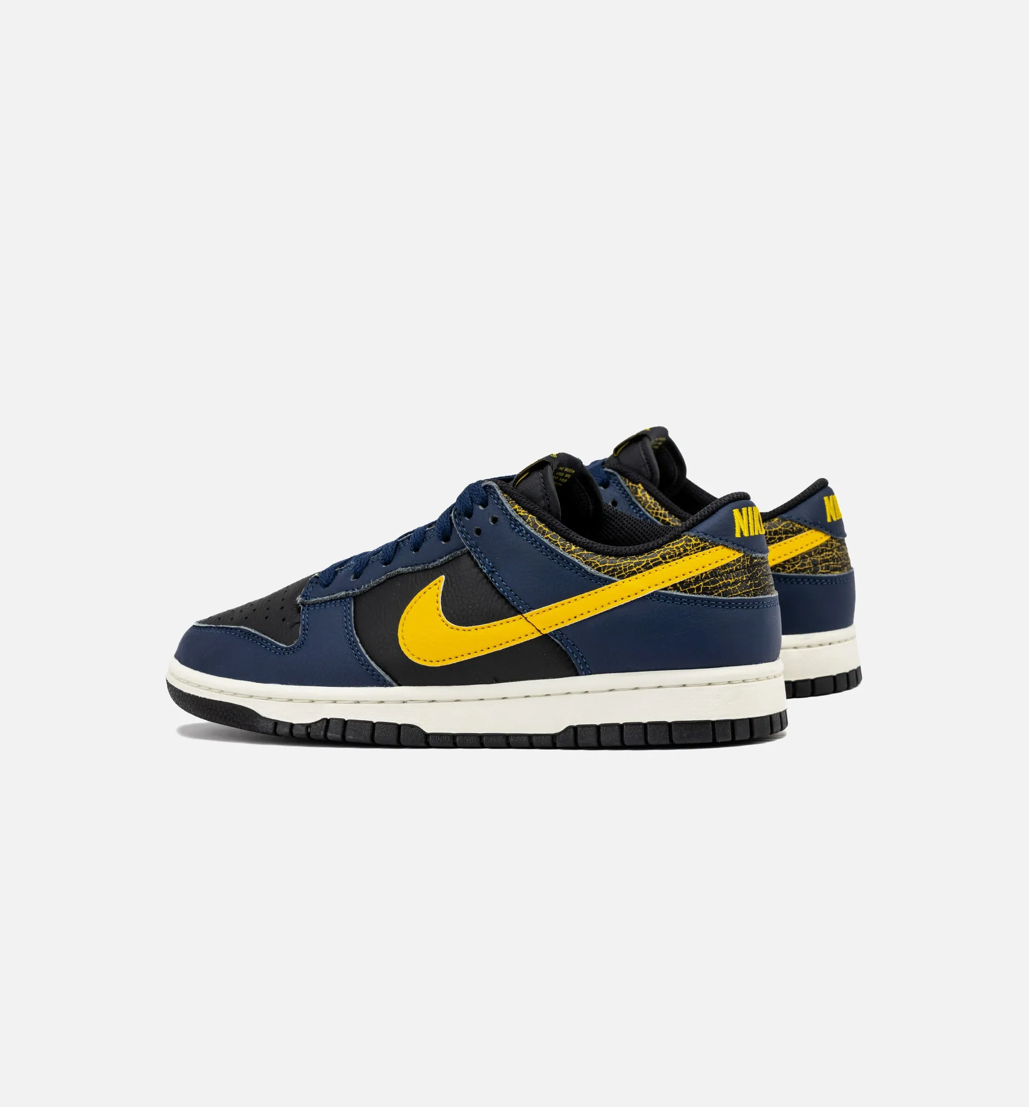 Chaussure de style de vie Dunk Low Midnight Navy et Tour Yellow pour Homme - Noir/Midnight Navy/Sail/Tour Yellow Livraison gratuite