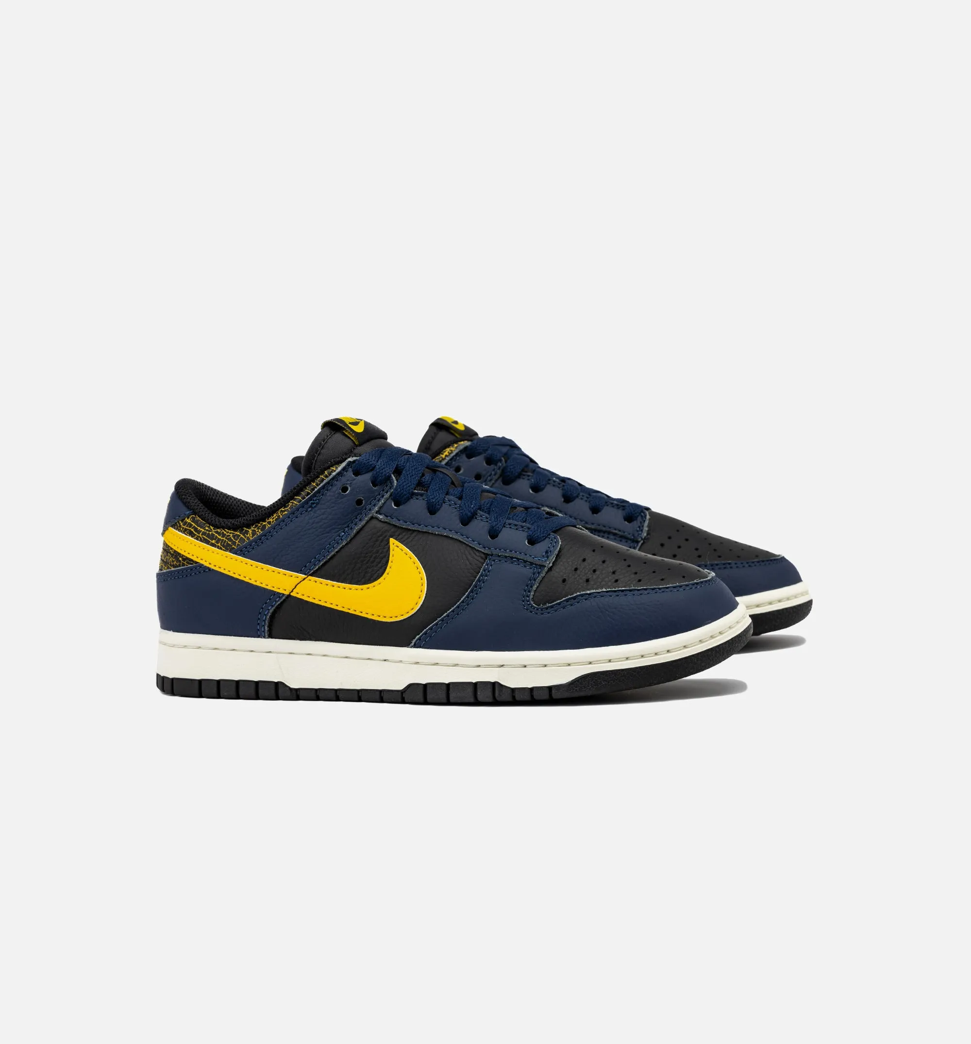 Chaussure de style de vie Dunk Low Midnight Navy et Tour Yellow pour Homme - Noir/Midnight Navy/Sail/Tour Yellow Livraison gratuite