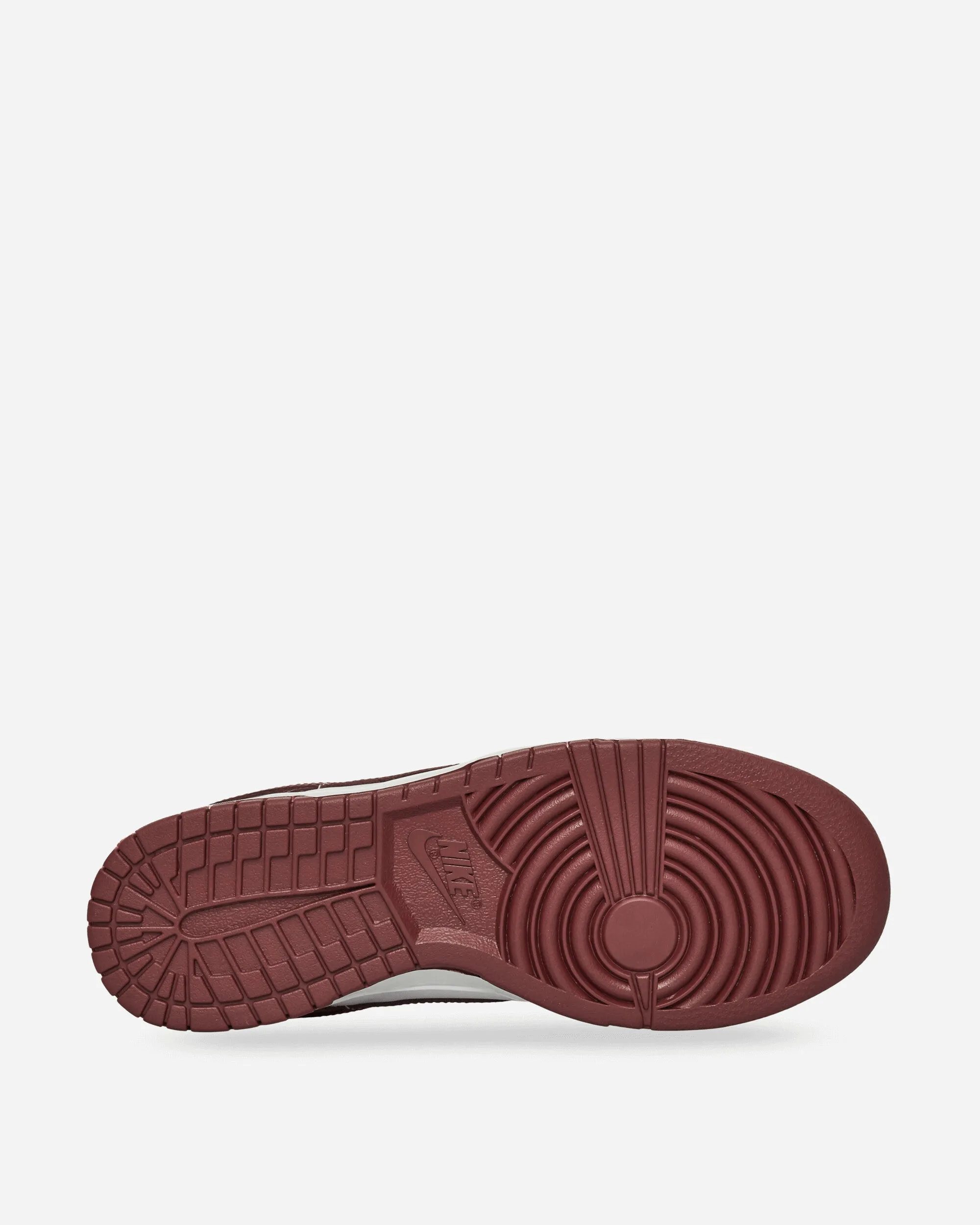 Baskets Dunk Low Retro Blanc / Bois Rouge