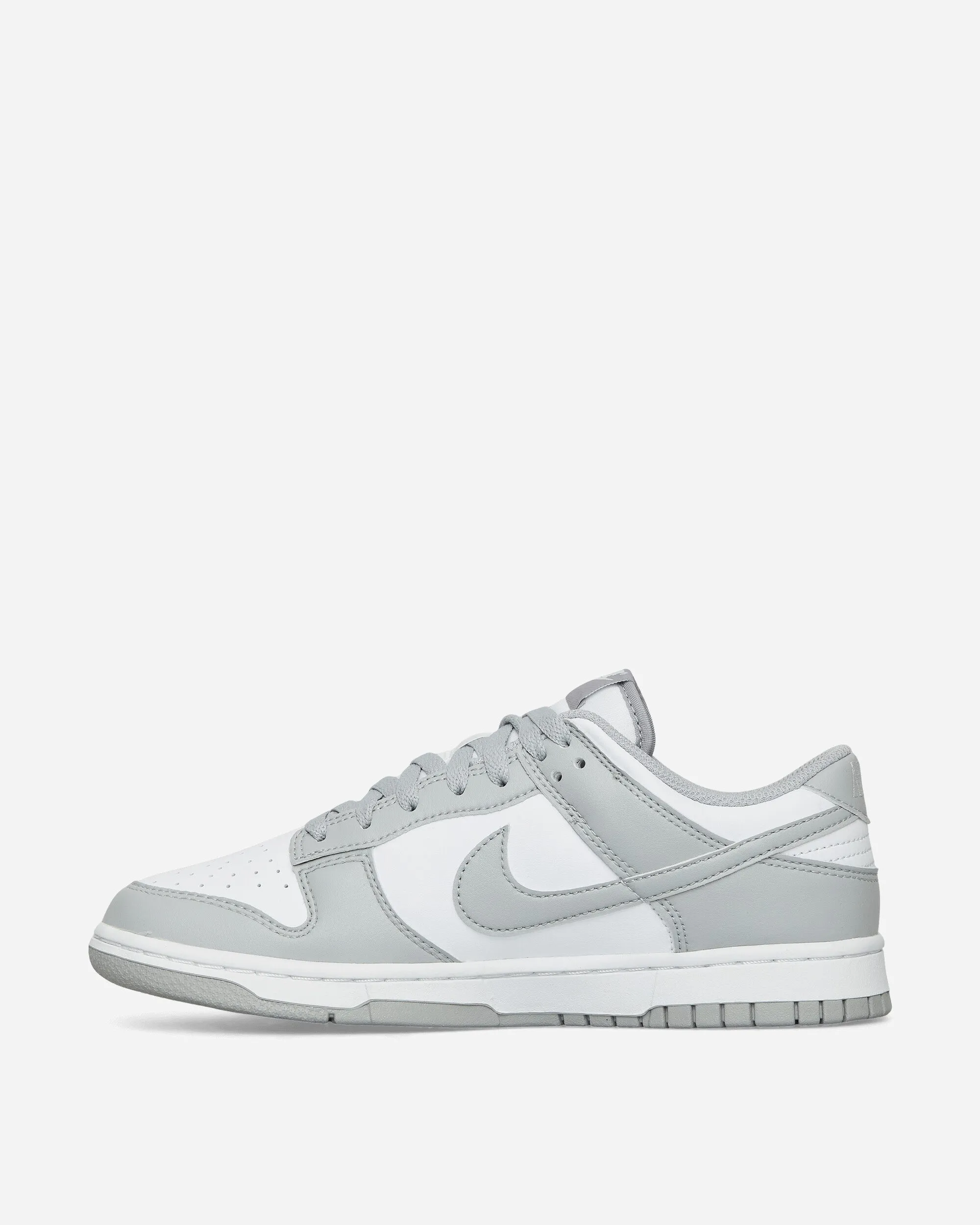 Baskets Dunk Low Blanc / Gris fumée clair