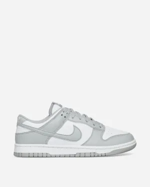 Baskets Dunk Low Blanc / Gris fumée clair