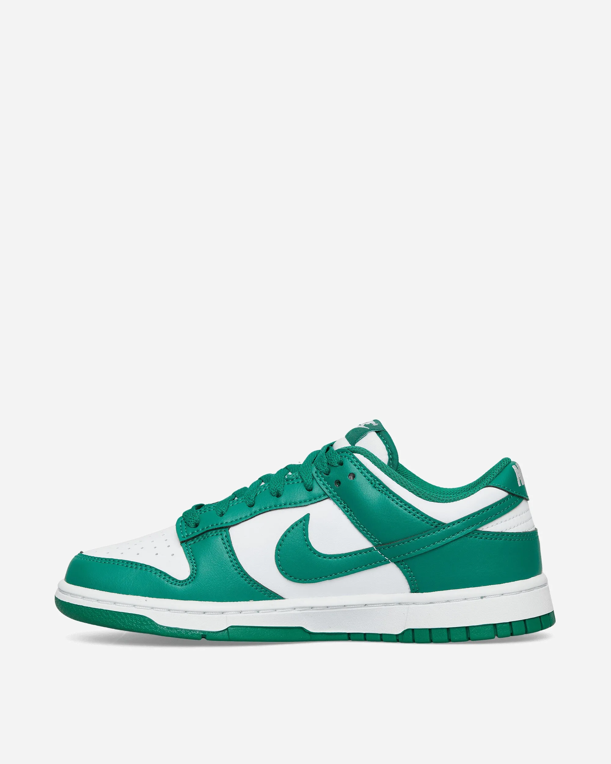 Baskets Dunk Low Blanc / Malachite
