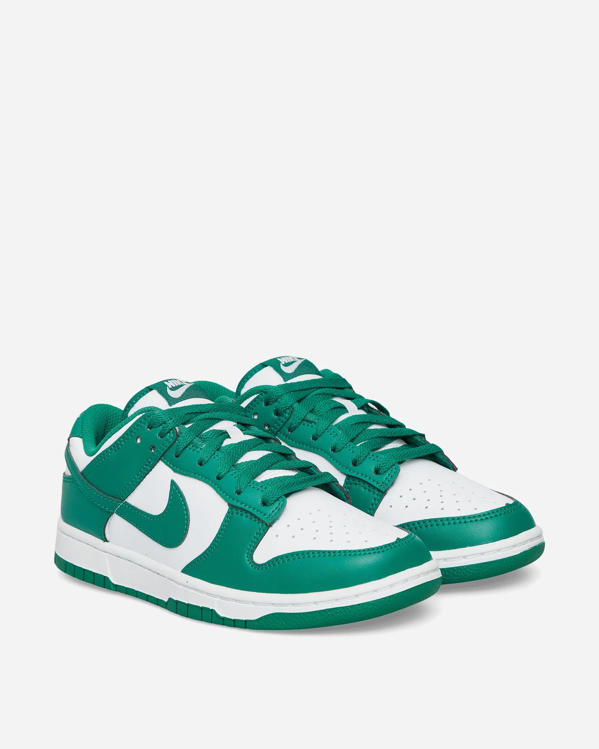 Baskets Dunk Low Blanc / Malachite