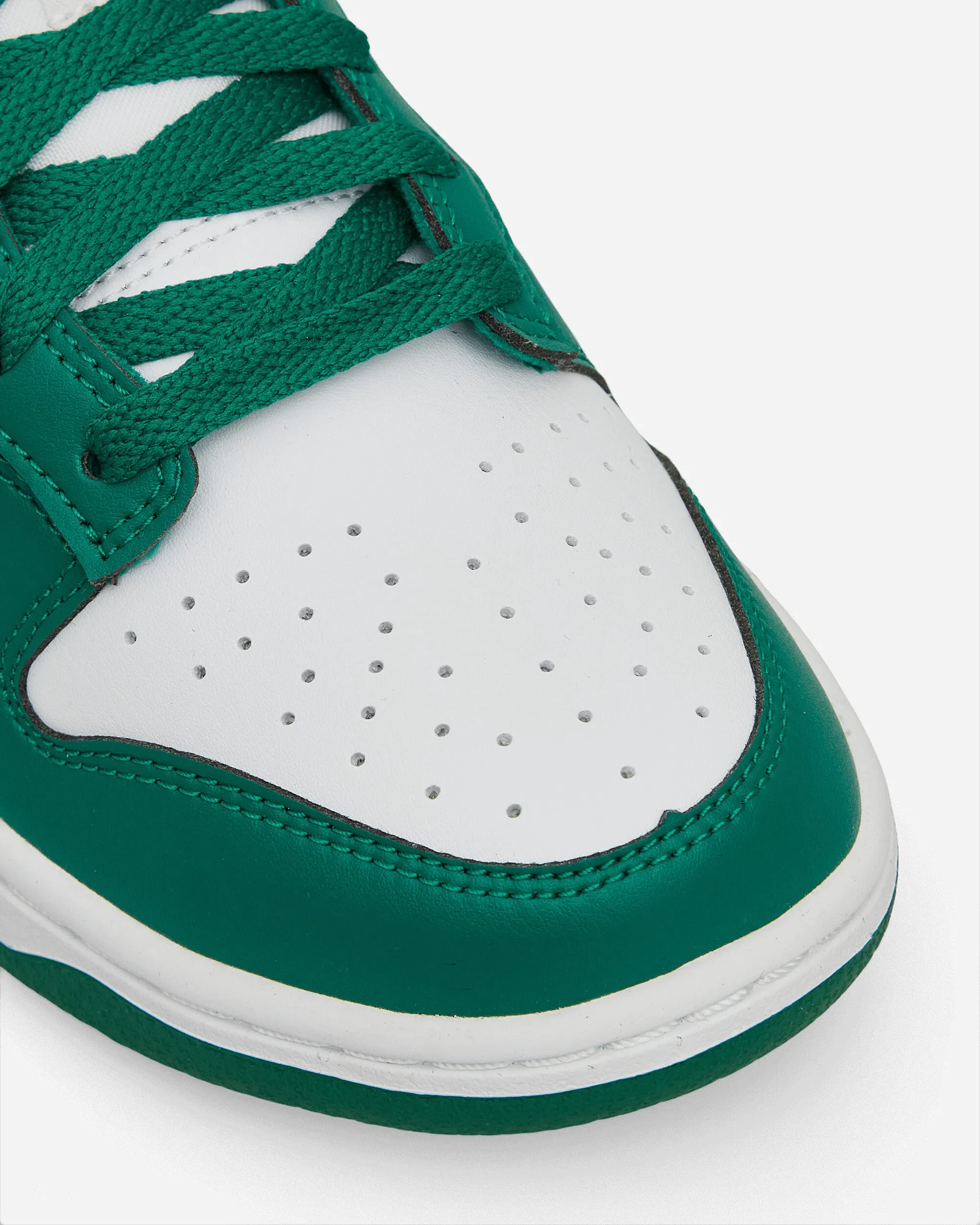 Baskets Dunk Low Blanc / Malachite