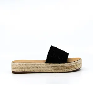 Edennn Black Raffia *VENTE FINALE*
