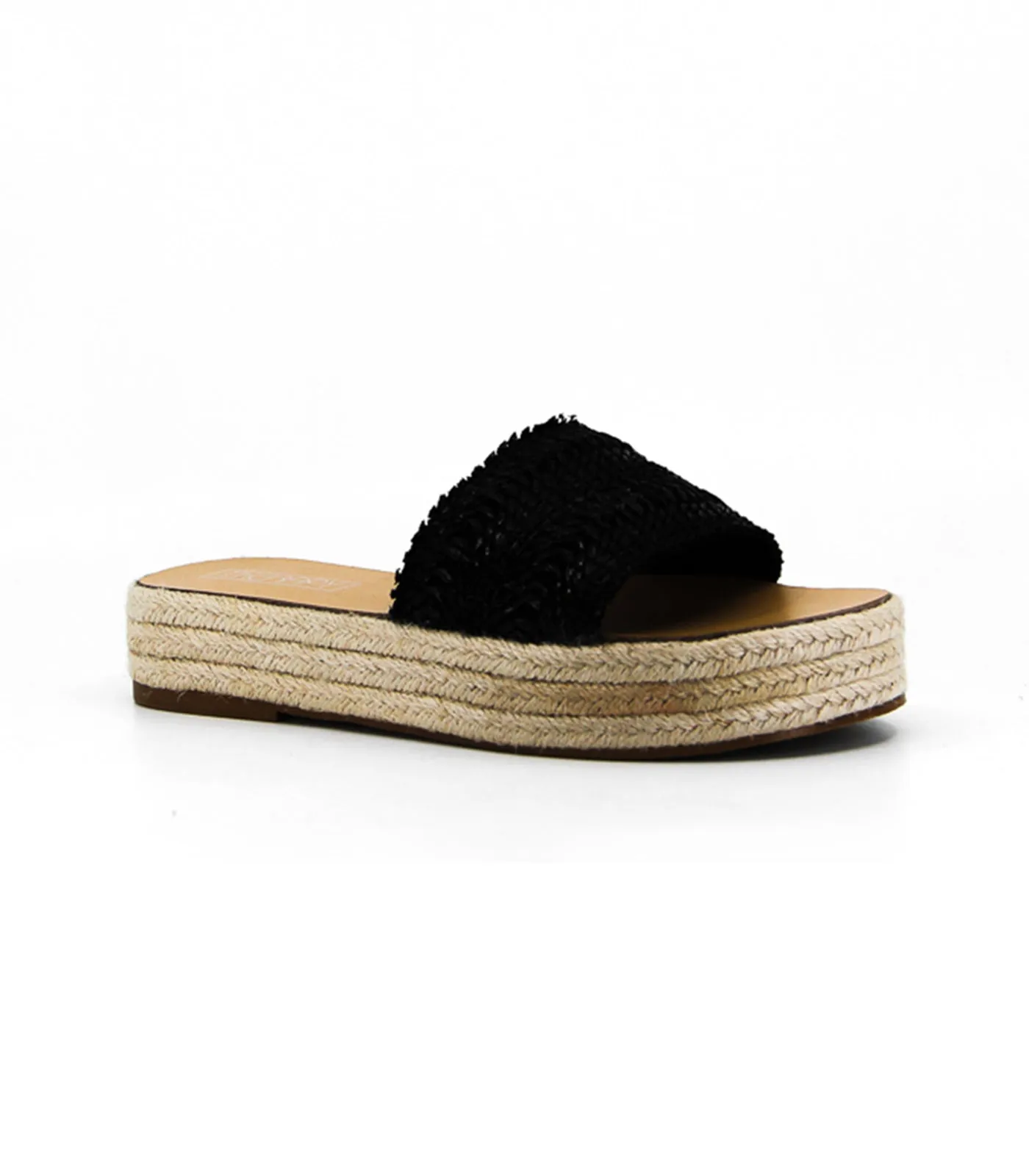 Edennn Black Raffia *VENTE FINALE*