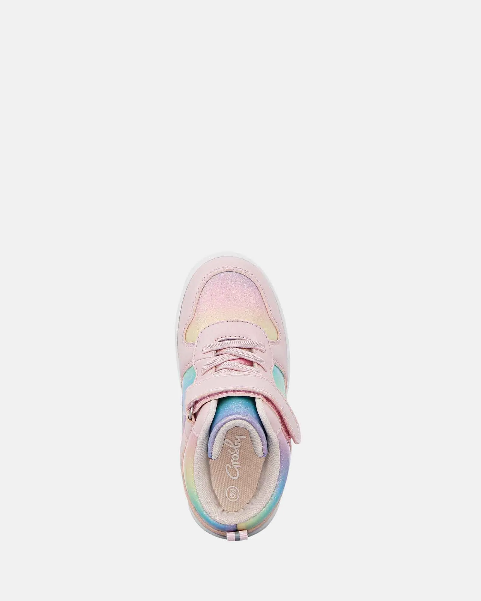 Arc-en-ciel rose nacré