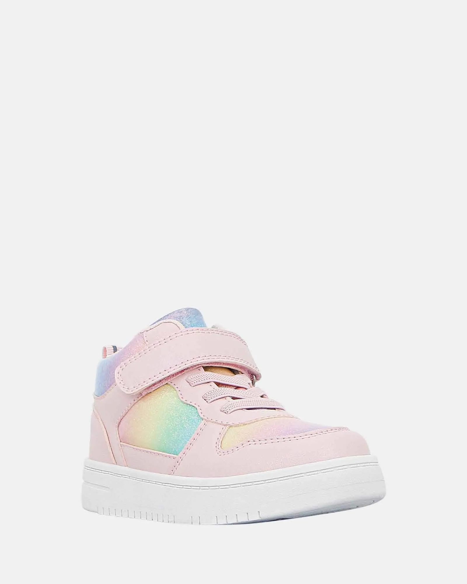 Arc-en-ciel rose nacré