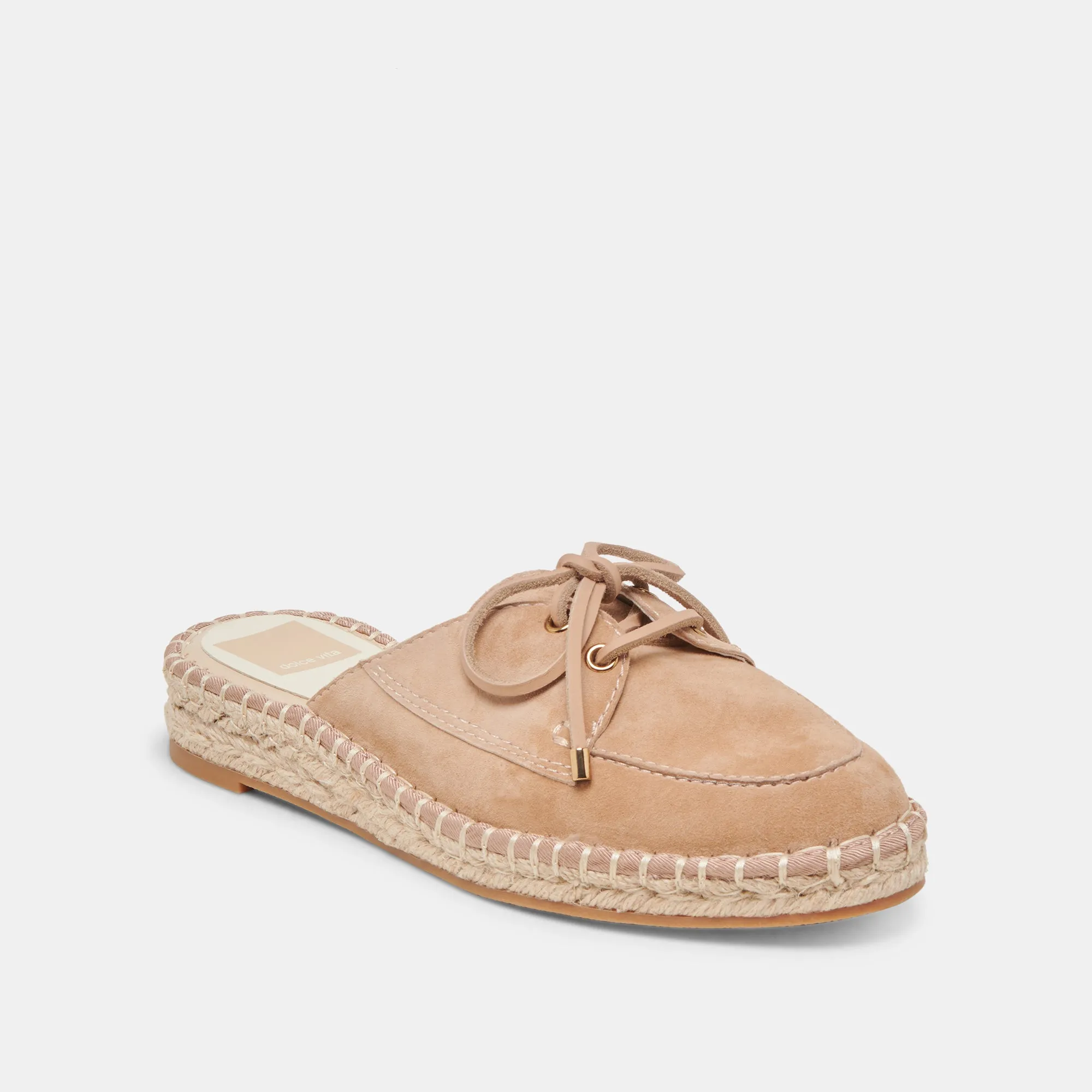 HATIE FLATS EN DAIM DE BAMBOU