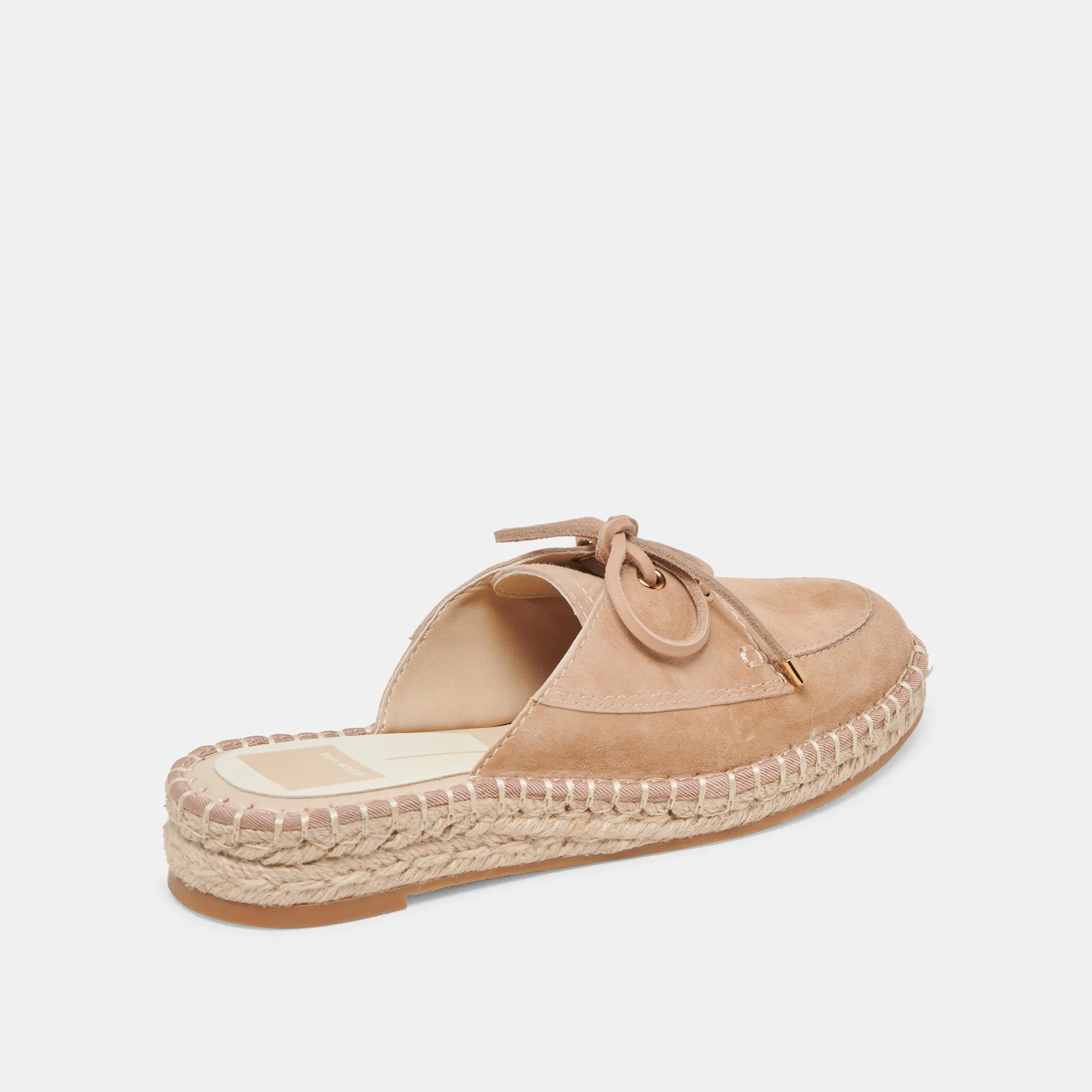 HATIE FLATS EN DAIM DE BAMBOU