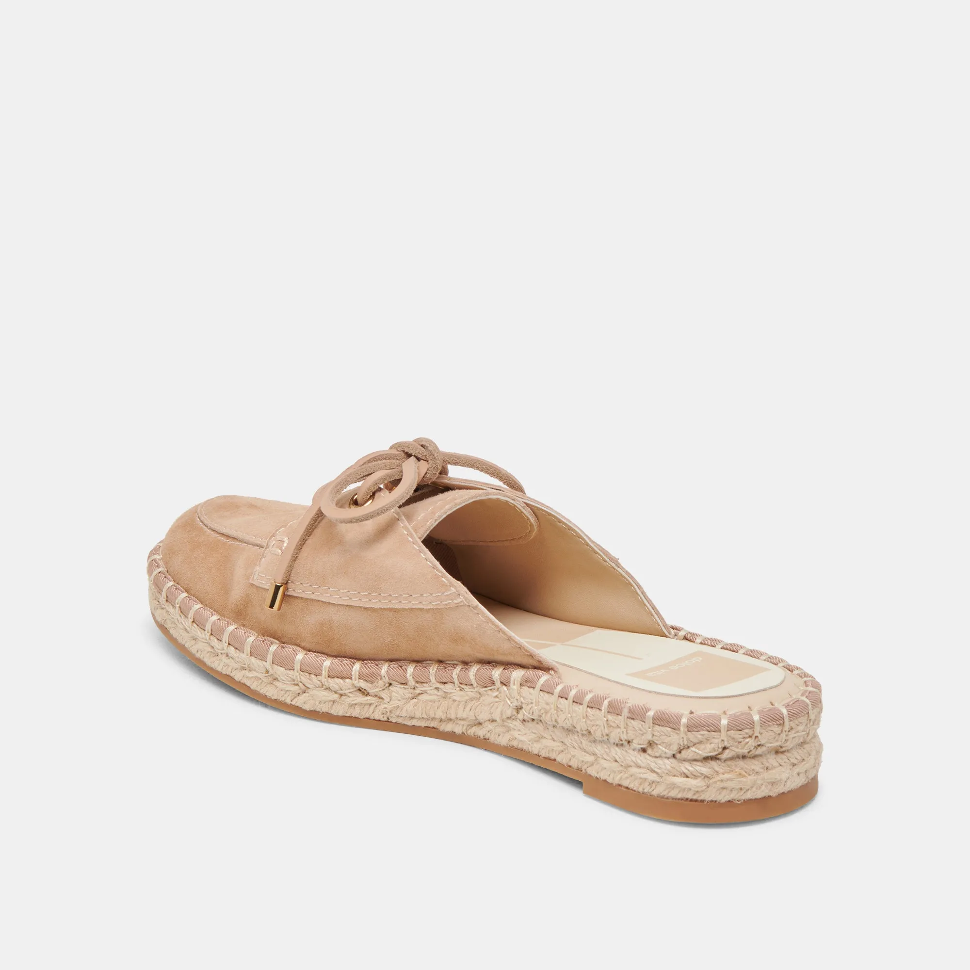 HATIE FLATS EN DAIM DE BAMBOU