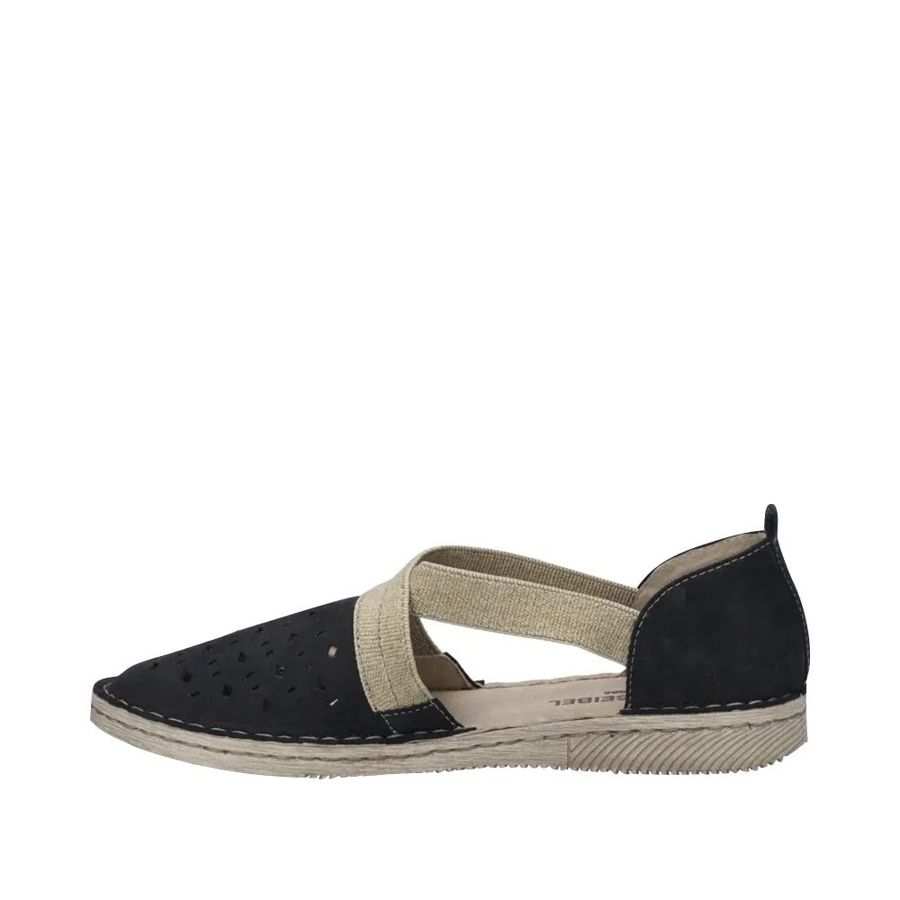 Josef Seibel Femme Sofie 44 Bride Croisée Mule en Noir
