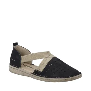Josef Seibel Femme Sofie 44 Bride Croisée Mule en Noir