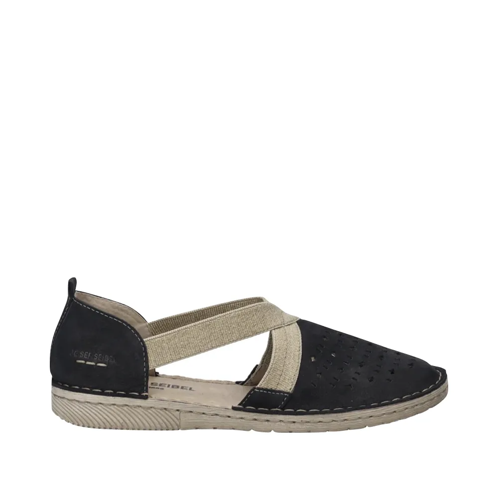 Josef Seibel Femme Sofie 44 Bride Croisée Mule en Noir