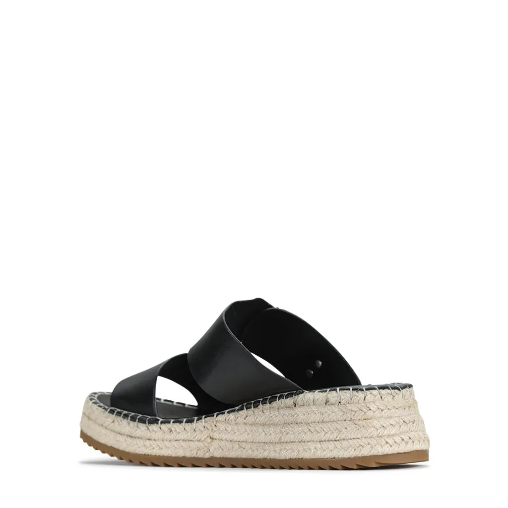Larion Boucles en Cuir Slides