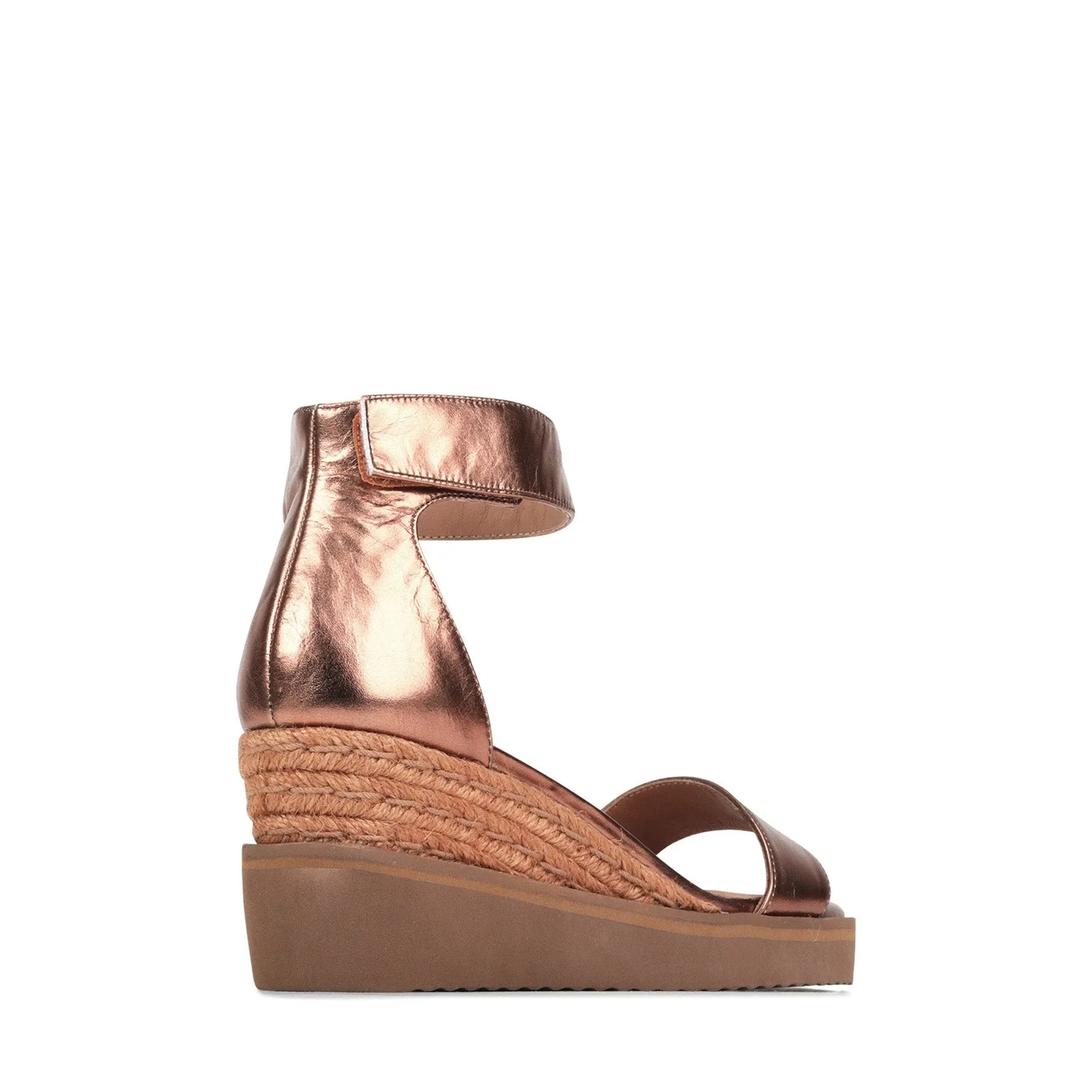 SANDALES ESPADRILLES EN CUIR CONFORTABLES