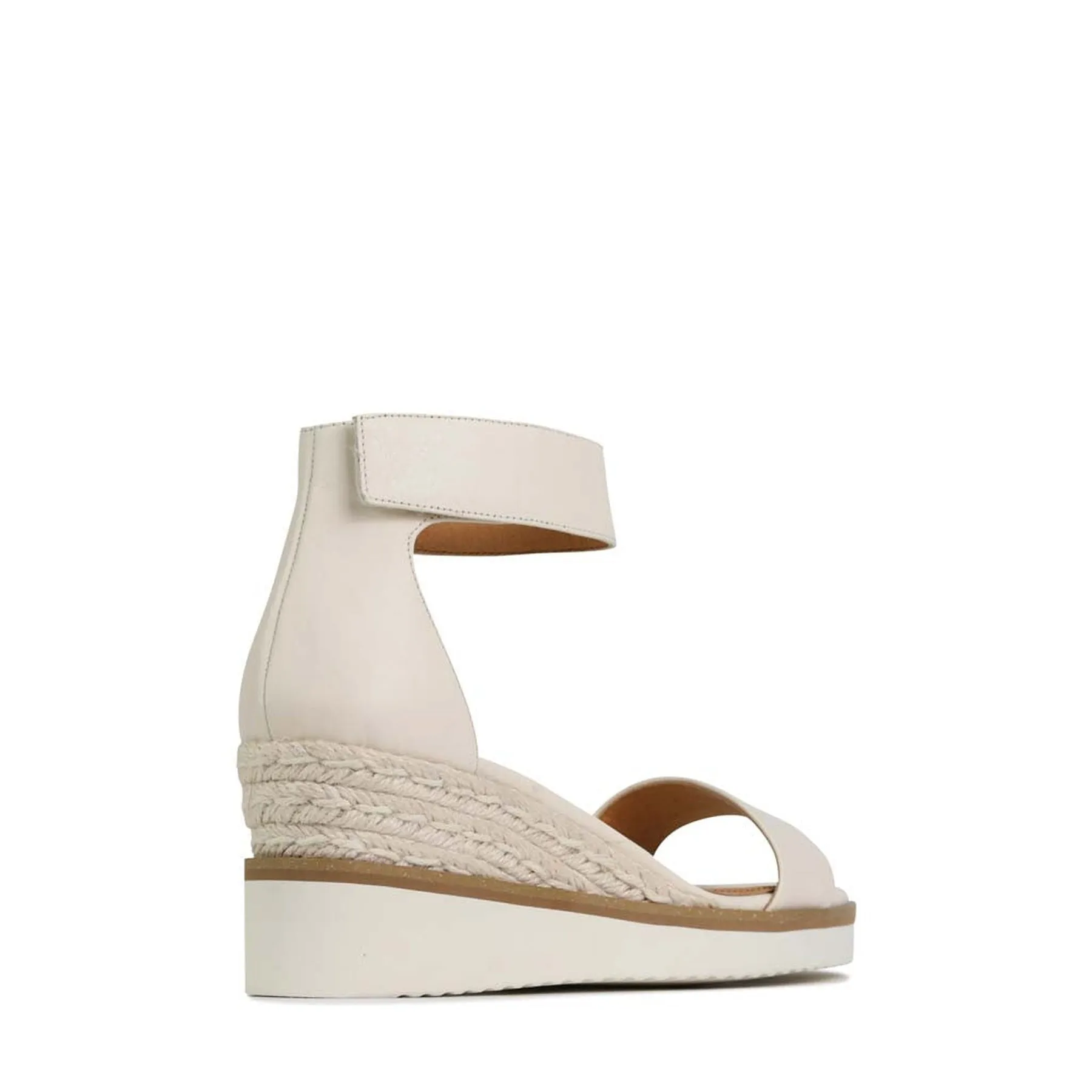 SANDALES ESPADRILLES EN CUIR CONFORTABLES