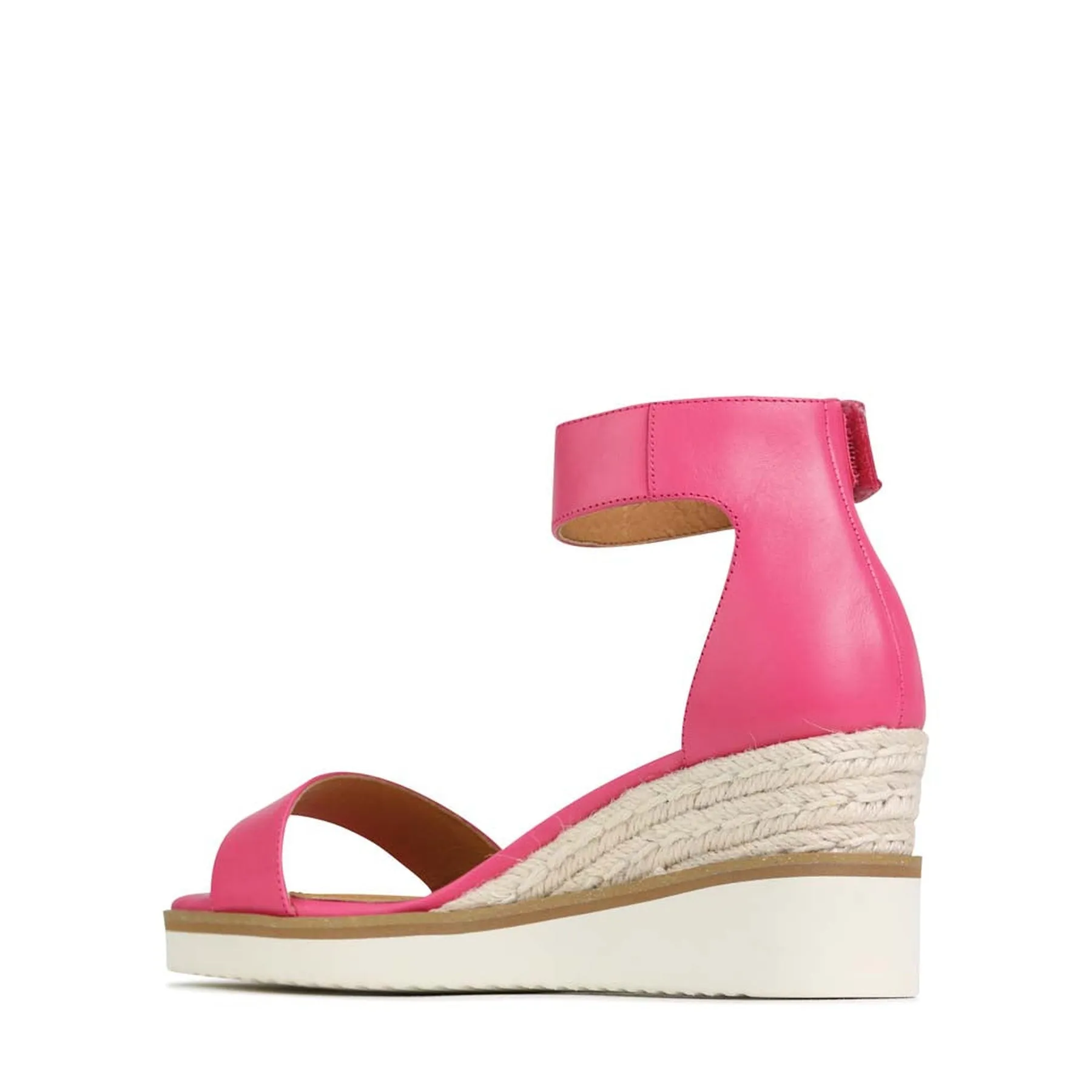 SANDALES ESPADRILLES EN CUIR CONFORTABLES