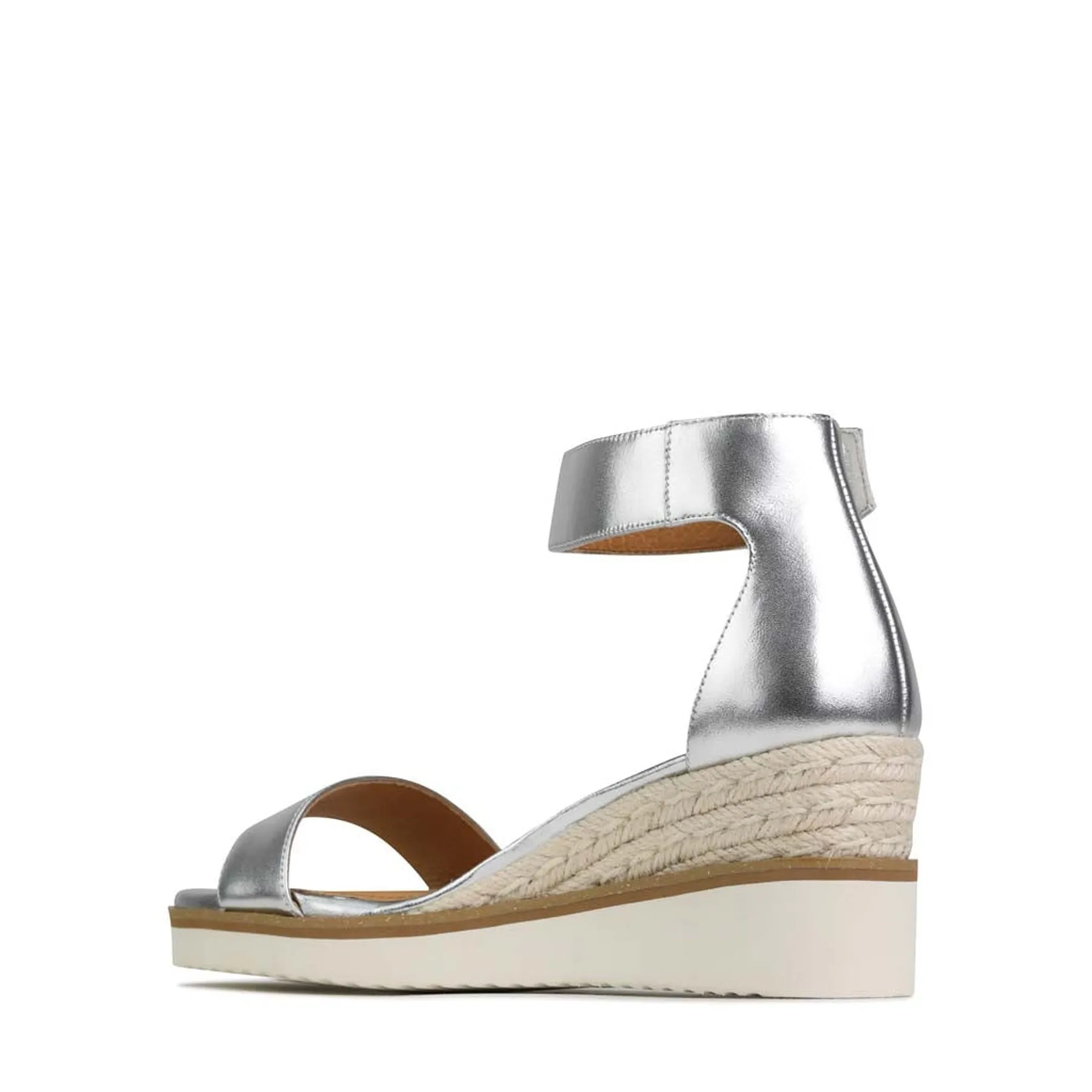 SANDALES ESPADRILLES EN CUIR CONFORTABLES