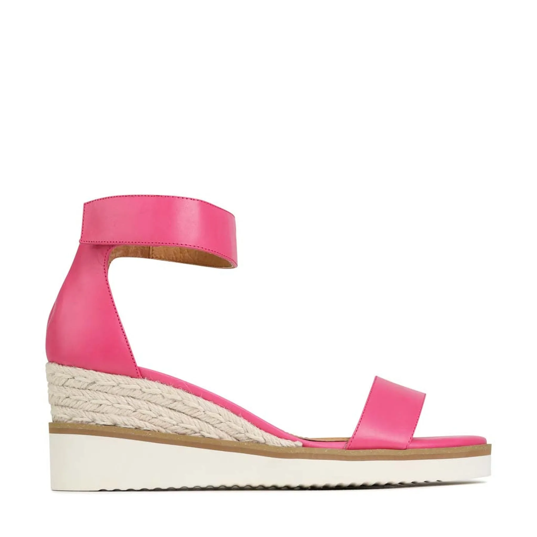 SANDALES ESPADRILLES EN CUIR CONFORTABLES
