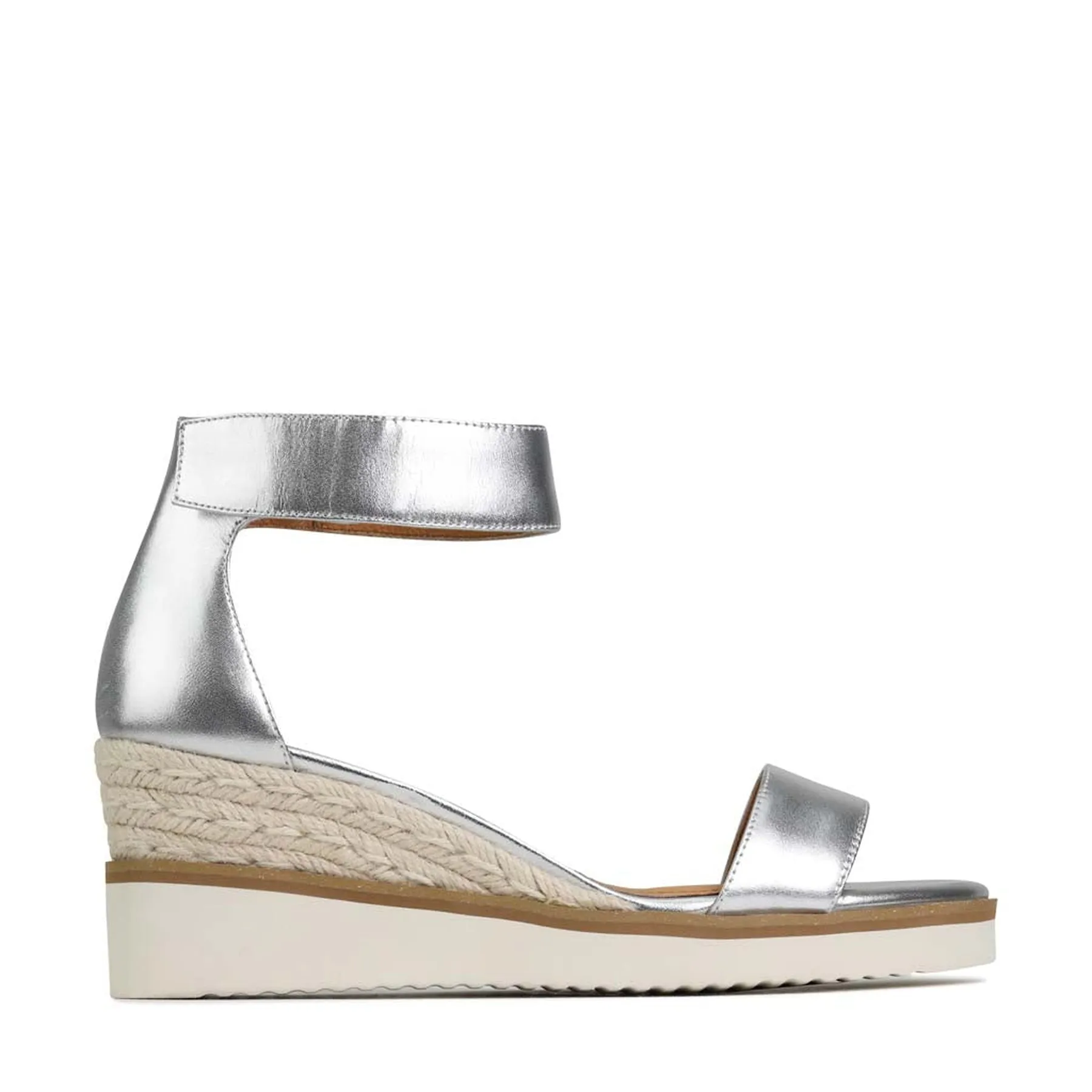 SANDALES ESPADRILLES EN CUIR CONFORTABLES