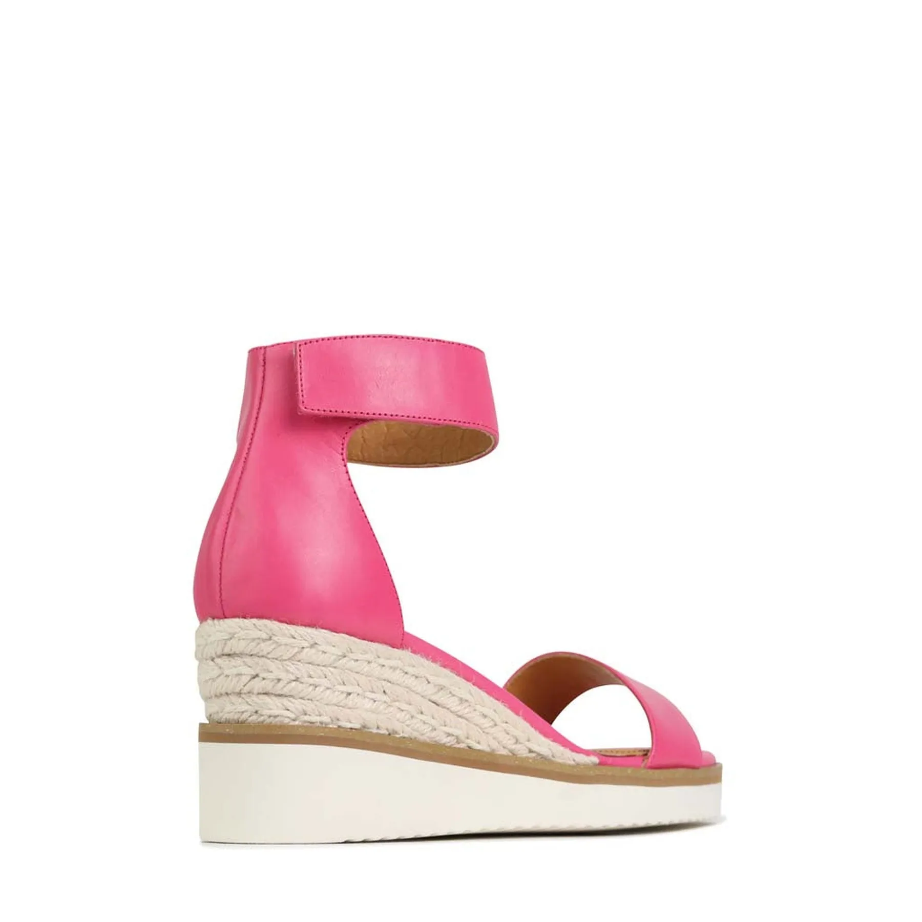 SANDALES ESPADRILLES EN CUIR CONFORTABLES