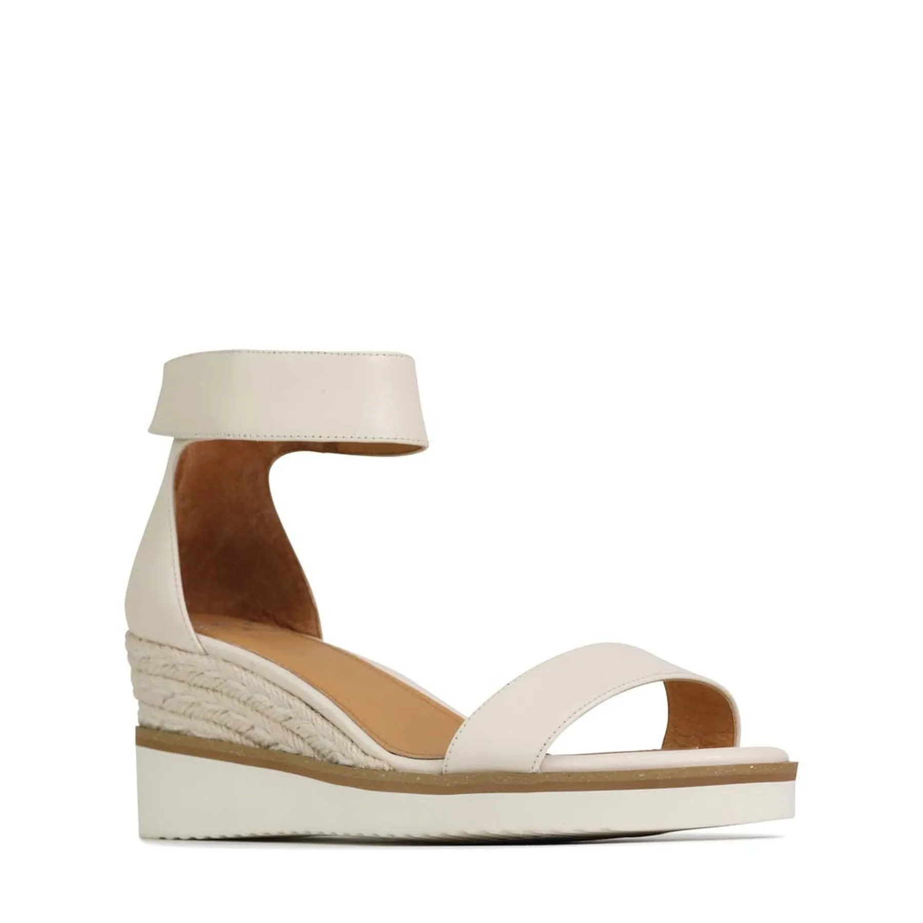 SANDALES ESPADRILLES EN CUIR CONFORTABLES