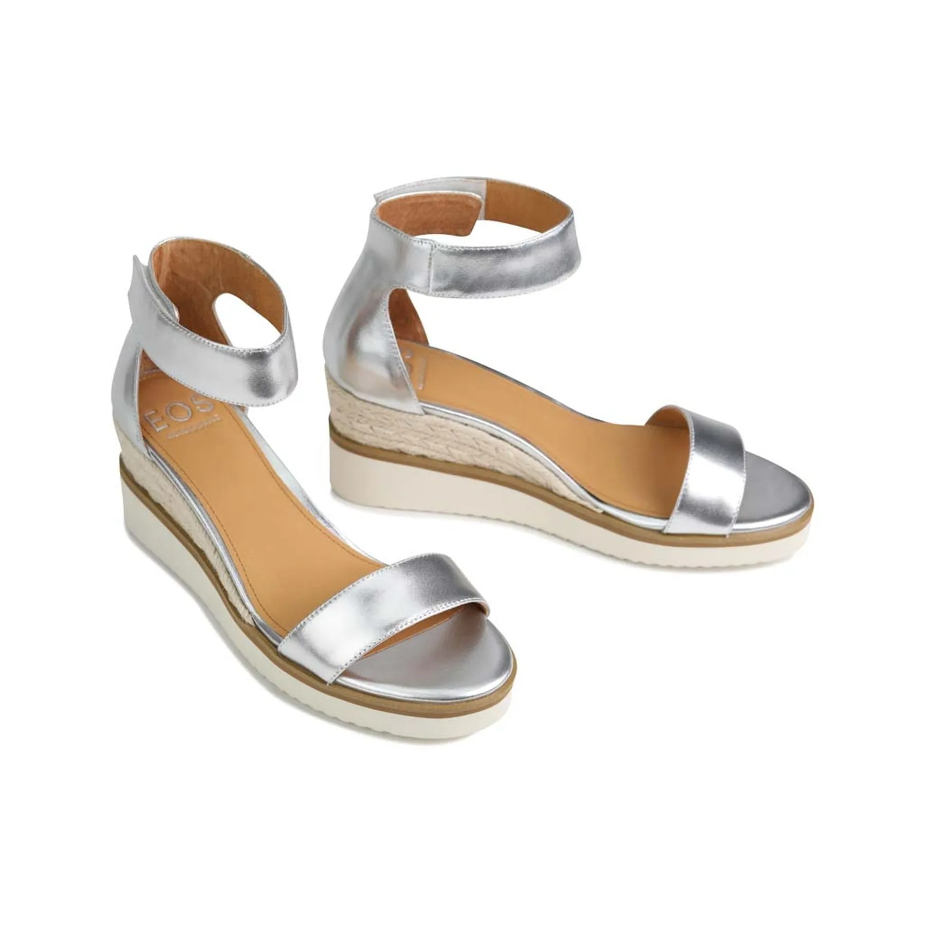 SANDALES ESPADRILLES EN CUIR CONFORTABLES